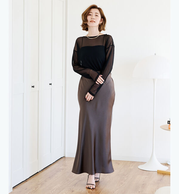 ur's「ストラップカップ付キャミソール」|キャミソール|