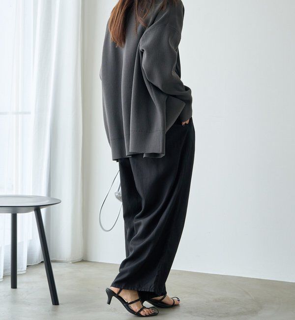  「【WEB限定/Du noir】スポンディッシュBIG Vネックカーディガン」|カーディガン|