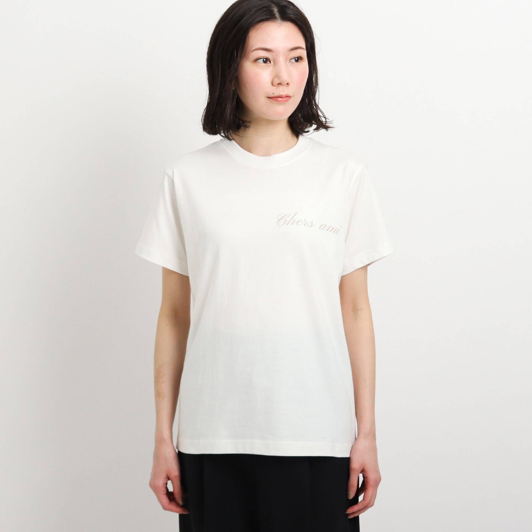 COUP DE CHANCE「【WORLD for the World】メッセージプリントTシャツ」|Tシャツ・カットソー|