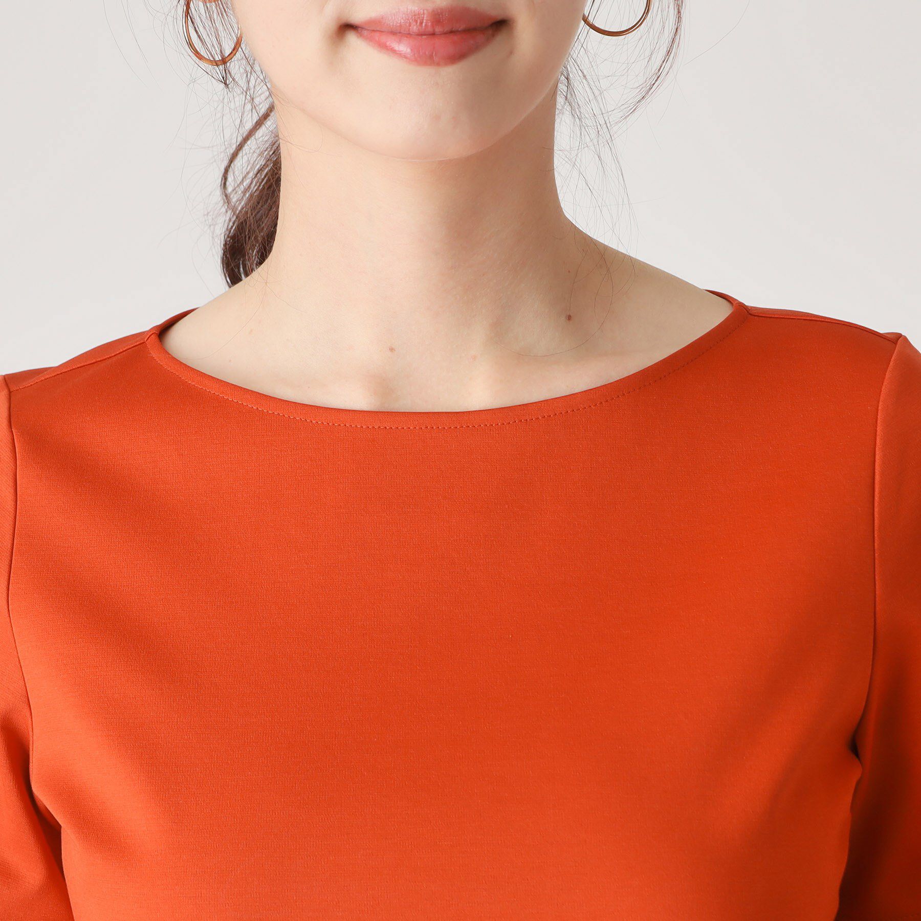 COUP DE CHANCE「【洗える／日本製】袖デザインのジャージプルオーバー」|Tシャツ・カットソー|