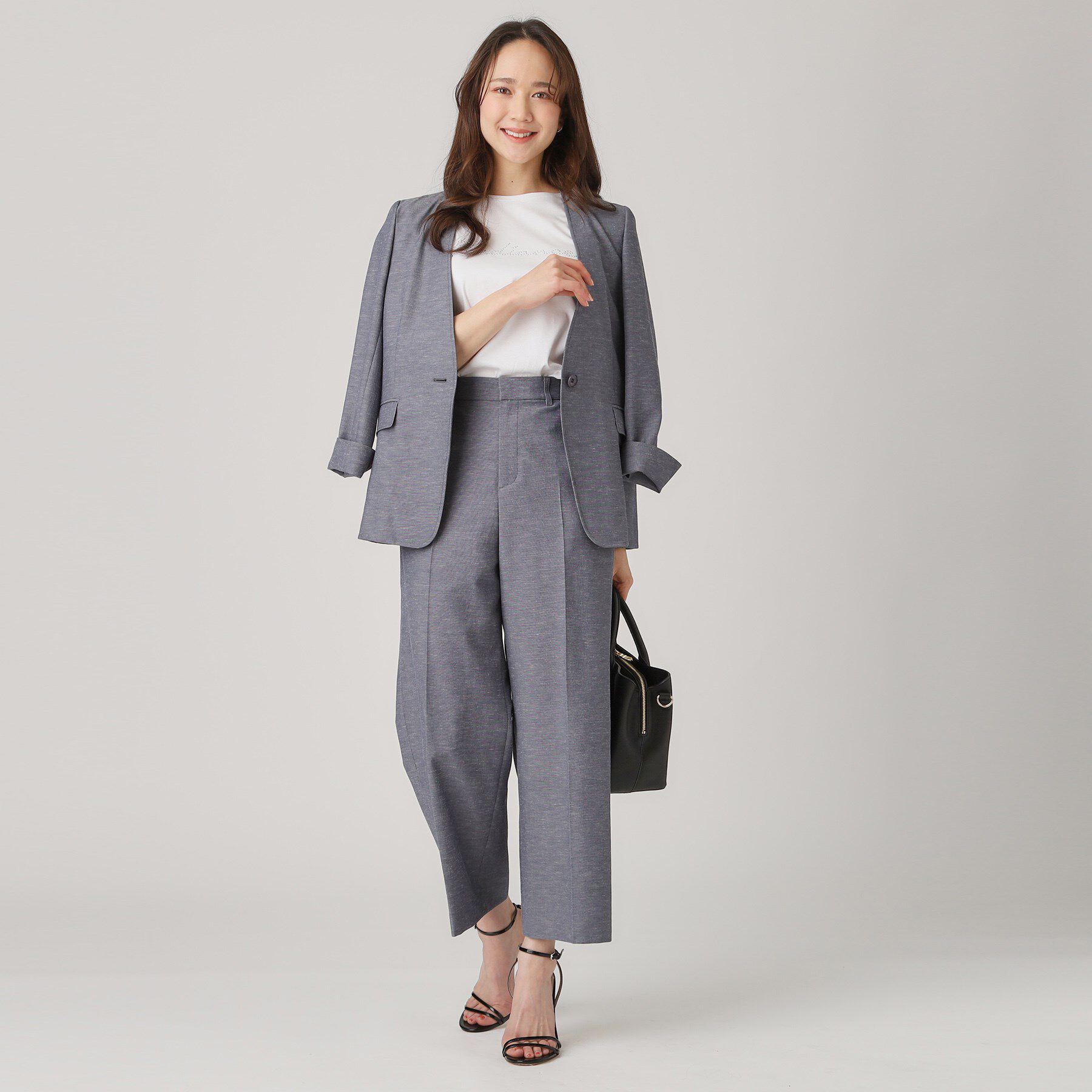 COUP DE CHANCE「【洗える／日本製】セミワイドパンツ」|その他|