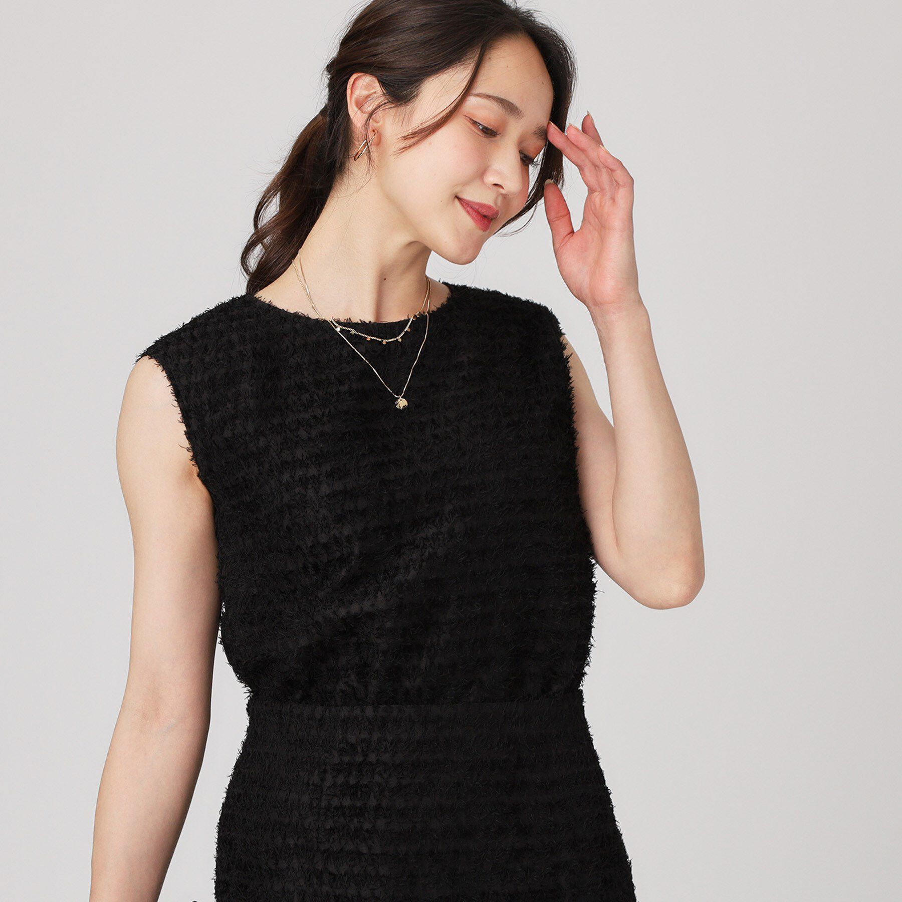 COUP DE CHANCE「【手洗い可／日本製】ジャカードブラウス」|シャツ・ブラウス|