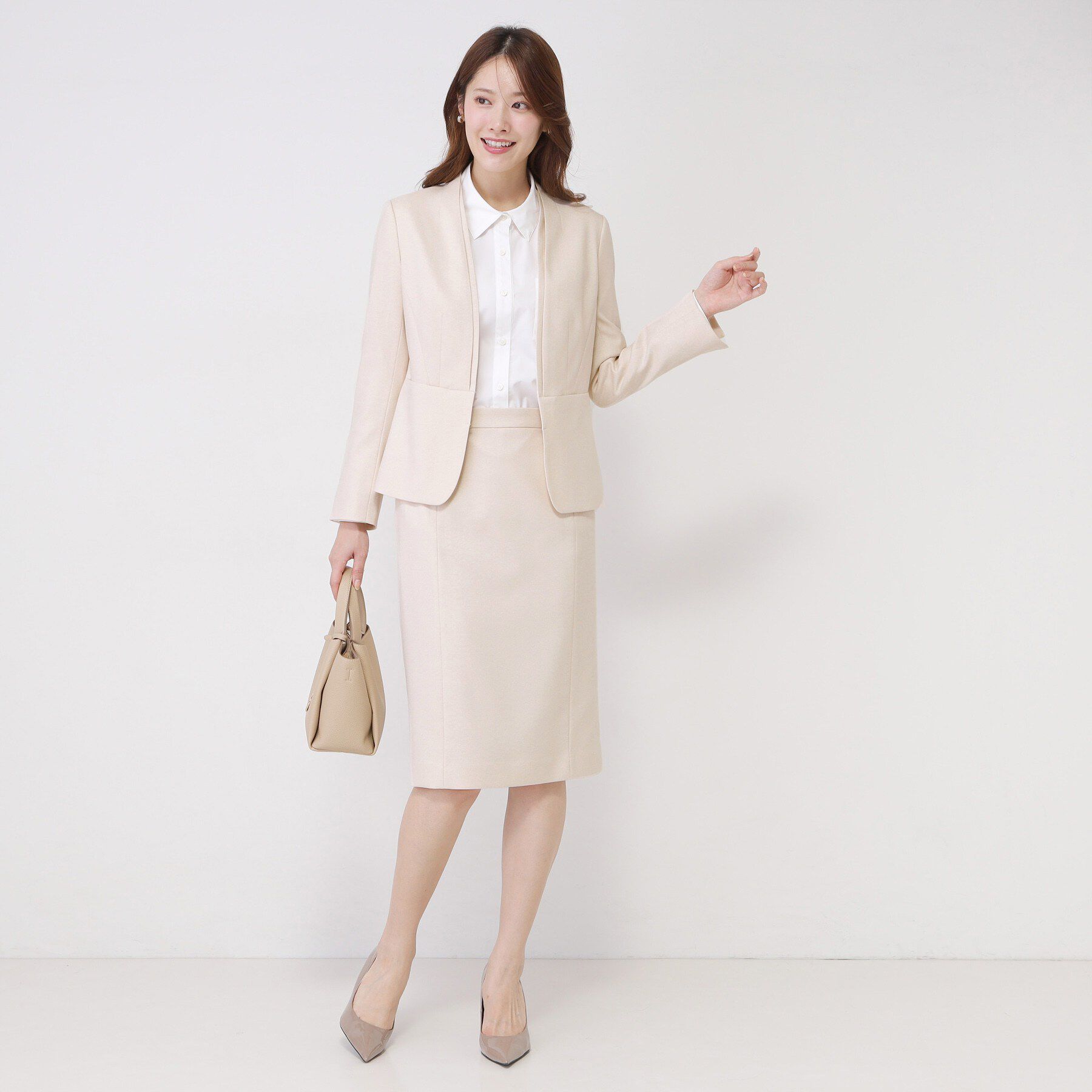 COUP DE CHANCE「【手洗い可／日本製／スーツ可】タイトシルエットスカート」|スカート|