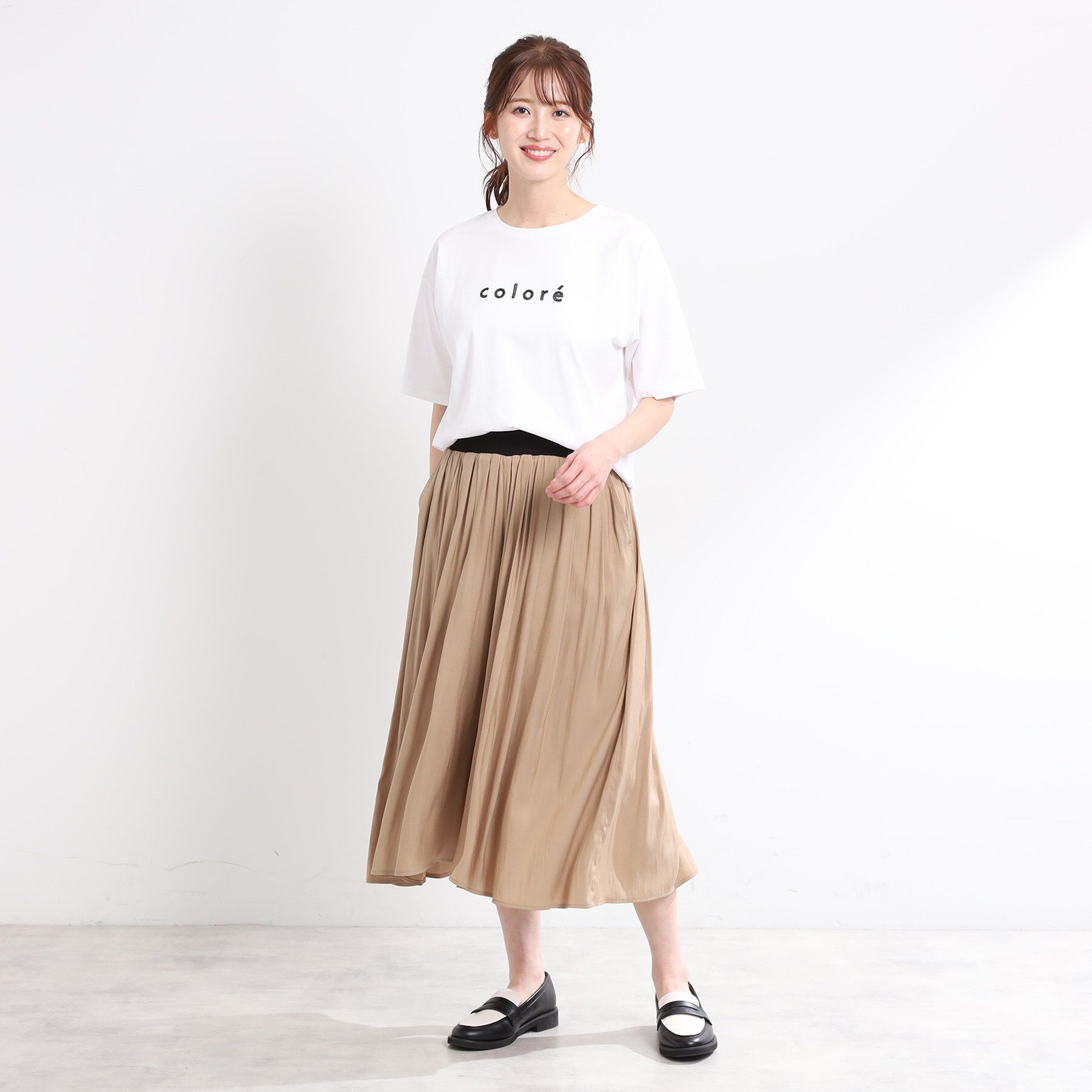 Reflect「【手洗い可／ウエスト総ゴム】シャンブレースカーチョパンツ」|その他|