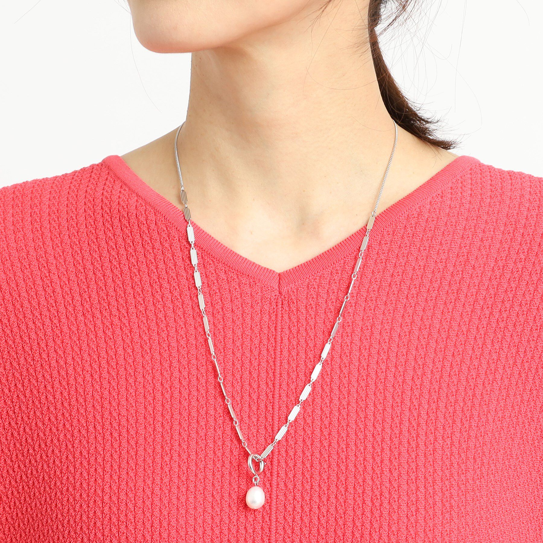 Reflect「【夏SALE／パーツ取り外し可】淡水パールネックレス」|ネックレス|