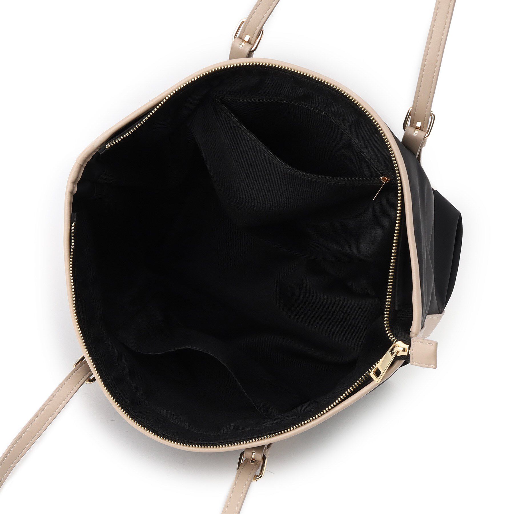 Reflect「【夏SALE／大容量／ファスナー付き】マチ付きポリエステルトートバッグ」|トートバッグ|