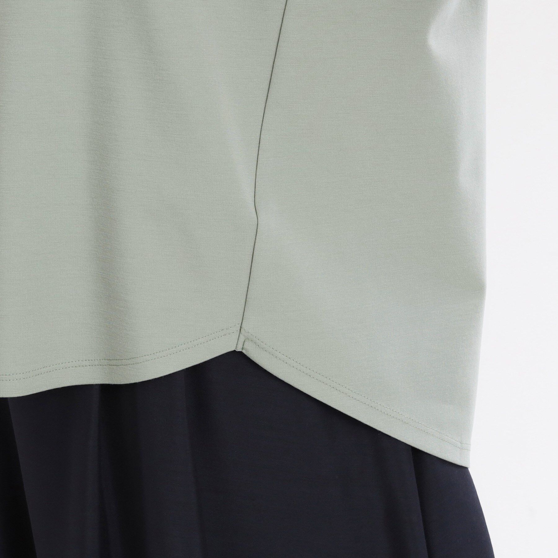 Reflect「【手洗い可】シアーストライプスリーブブラウス」|シャツ・ブラウス|