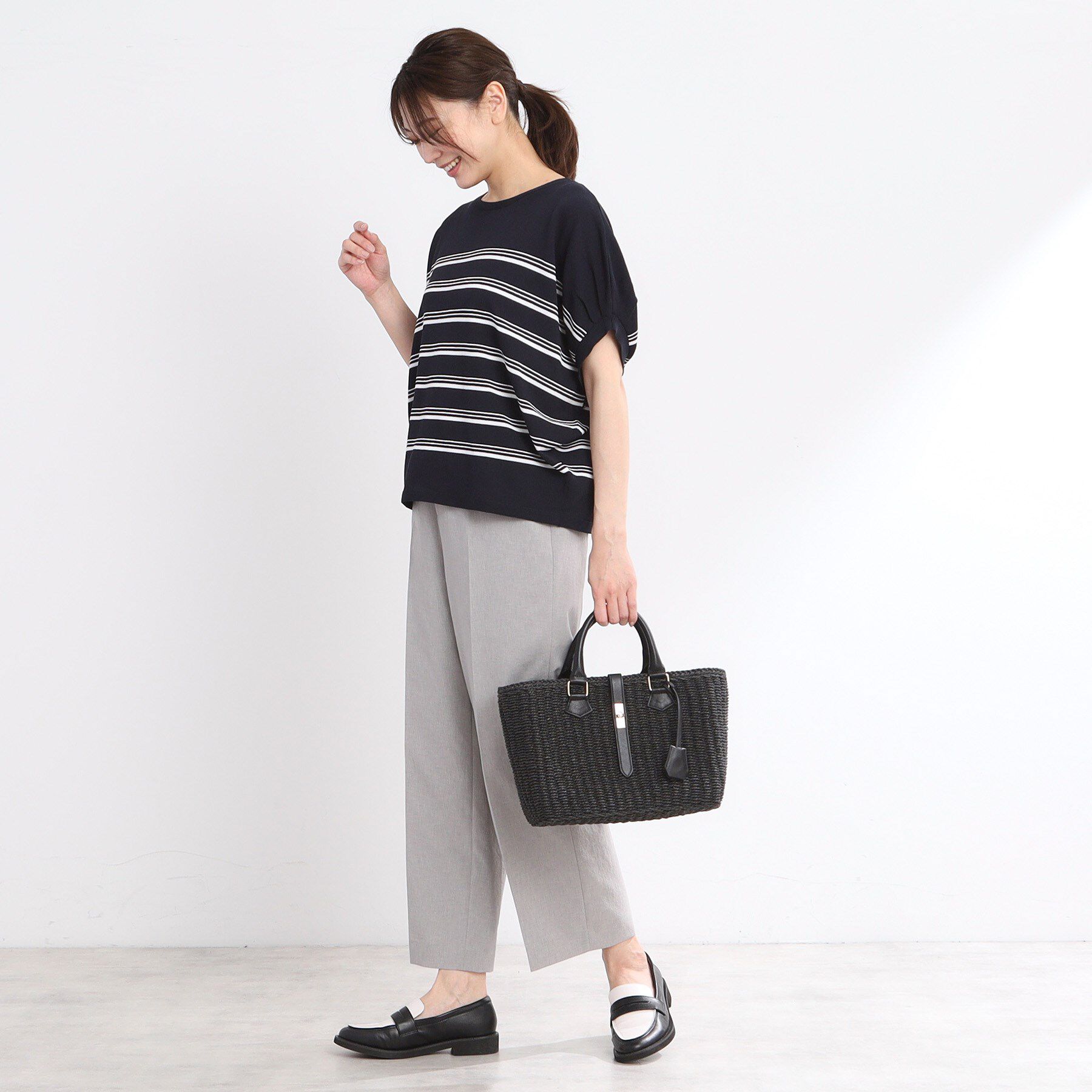 Reflect「【夏SALE／しっかり収納／ショルダー付き】雑材バッグ」|トートバッグ|