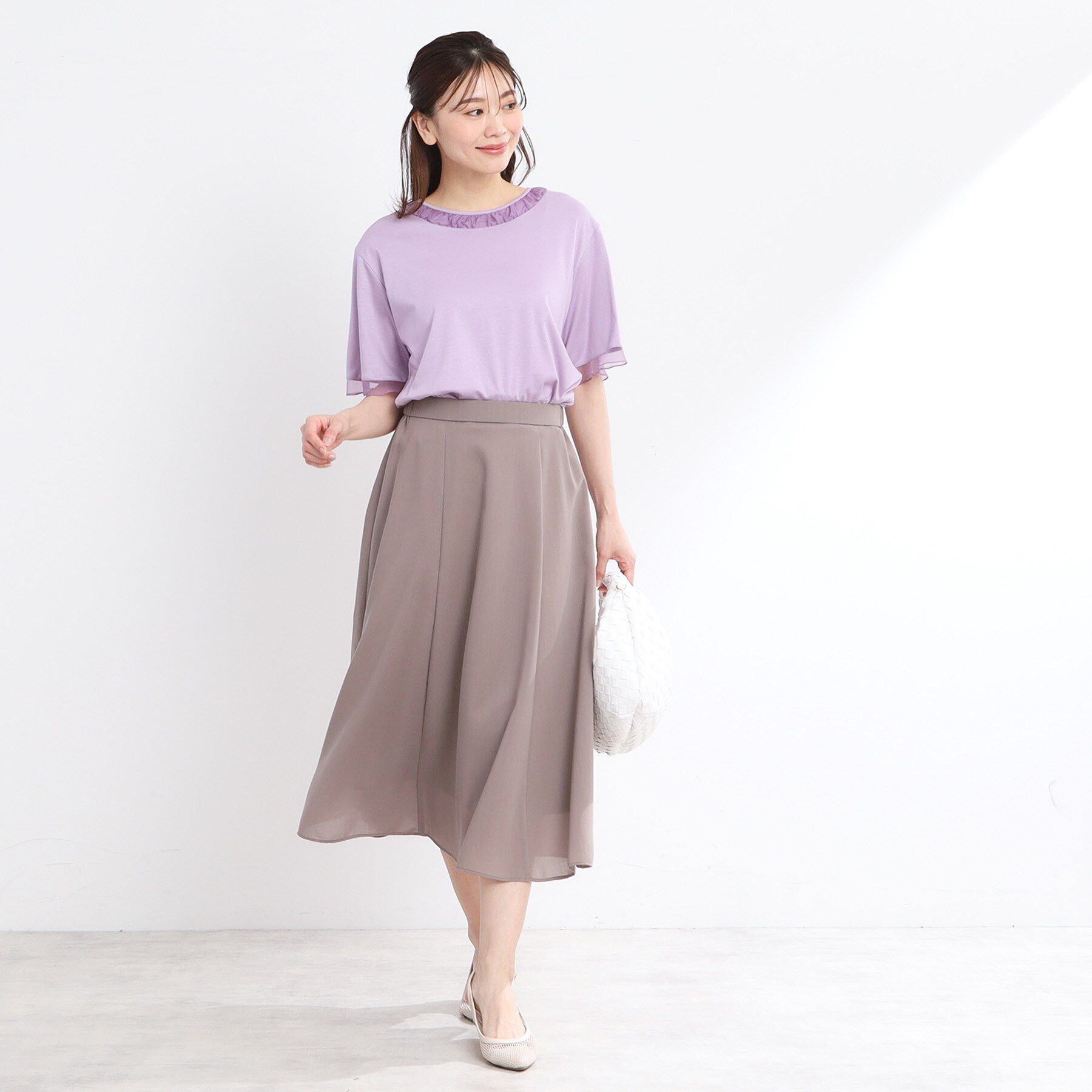 Reflect「【洗える】キレイめジャージプルオーバー」|Tシャツ・カットソー|