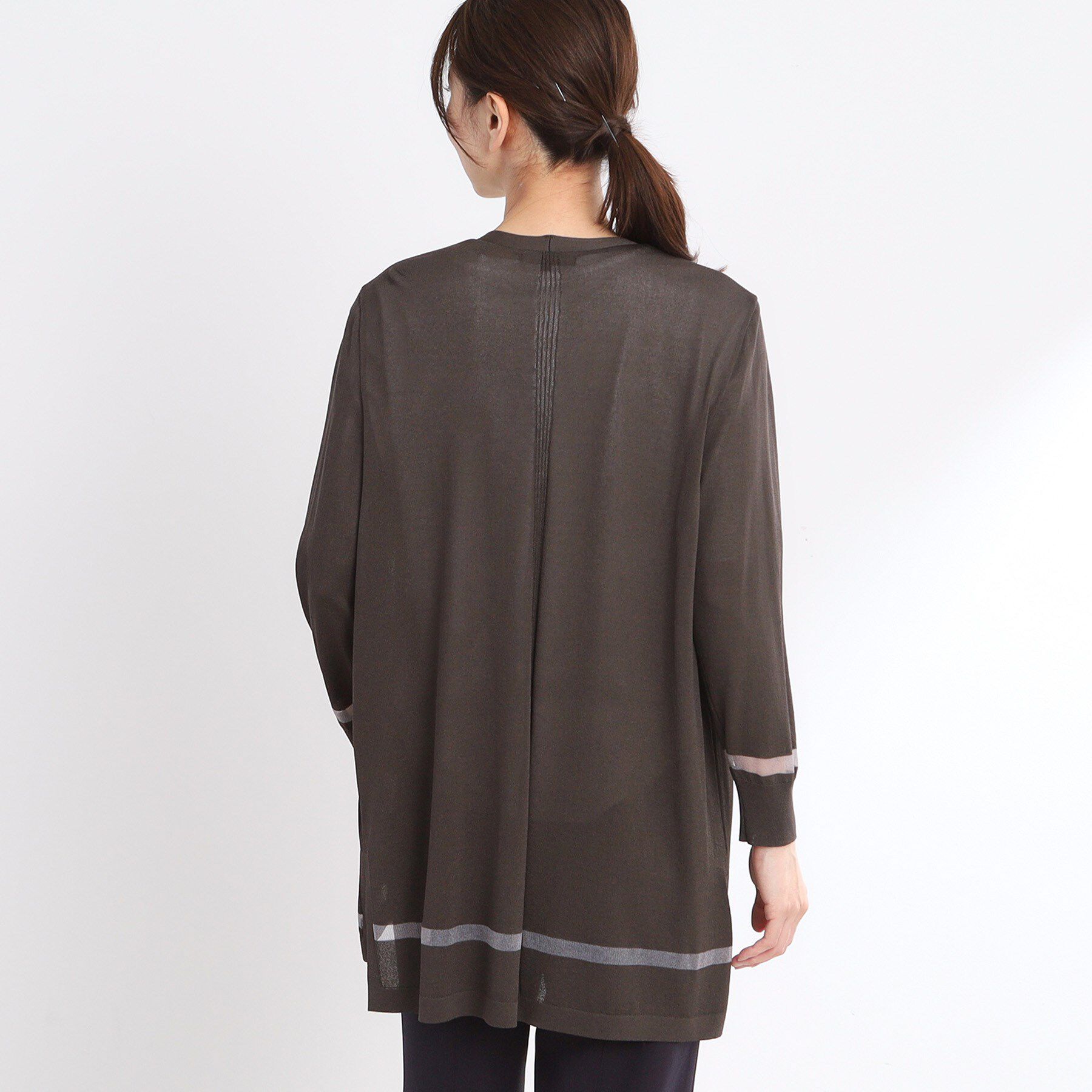 Reflect「【手洗い可】着流しカーディガン」|カーディガン|