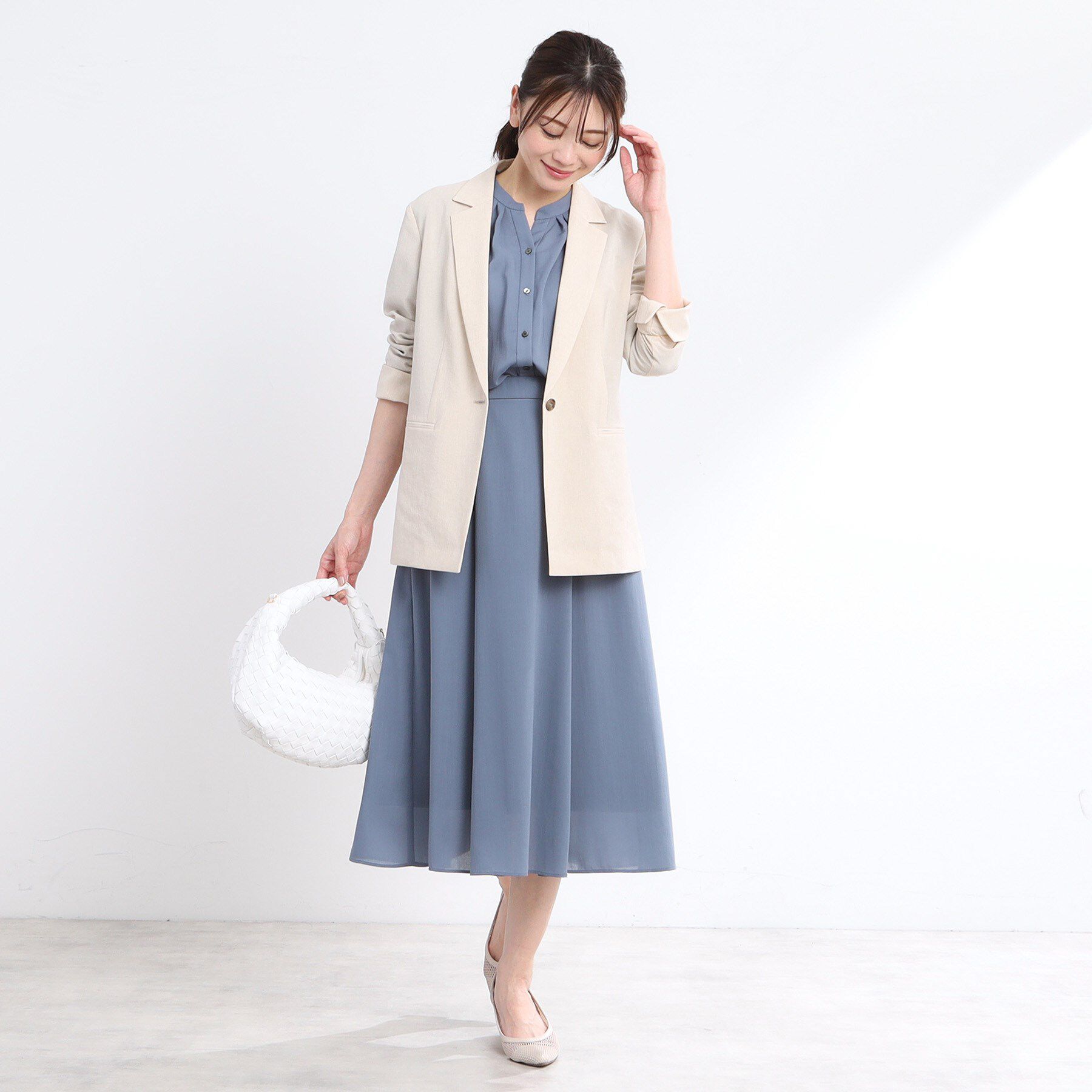 Reflect「【マシンウォッシュ可／セットアップ可／通勤におすすめ】ドライタッチジャケット」|テーラードジャケット|