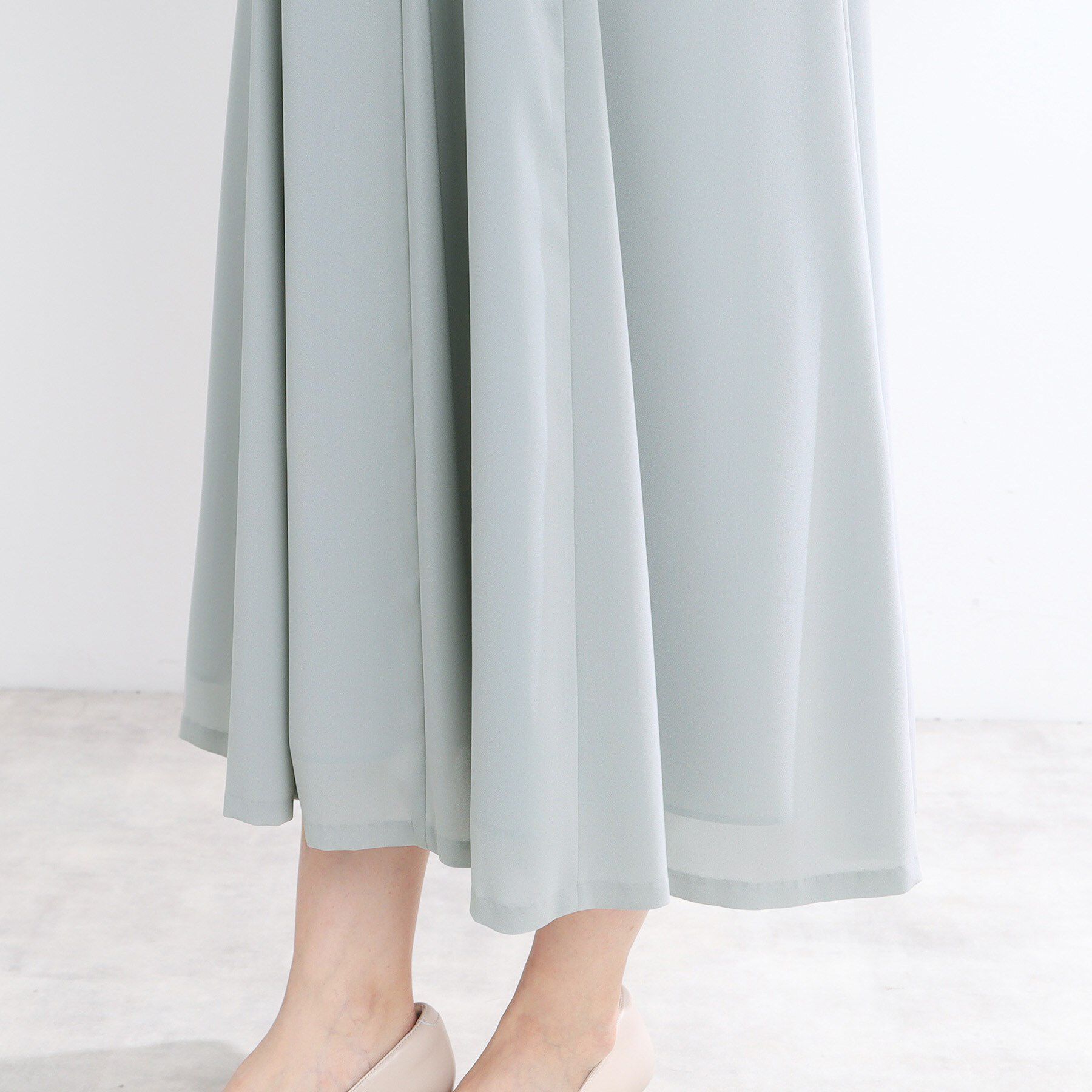 Reflect「【R‐QUALITY／手洗い可】ドレープシルエットワンピース」|ワンピース|