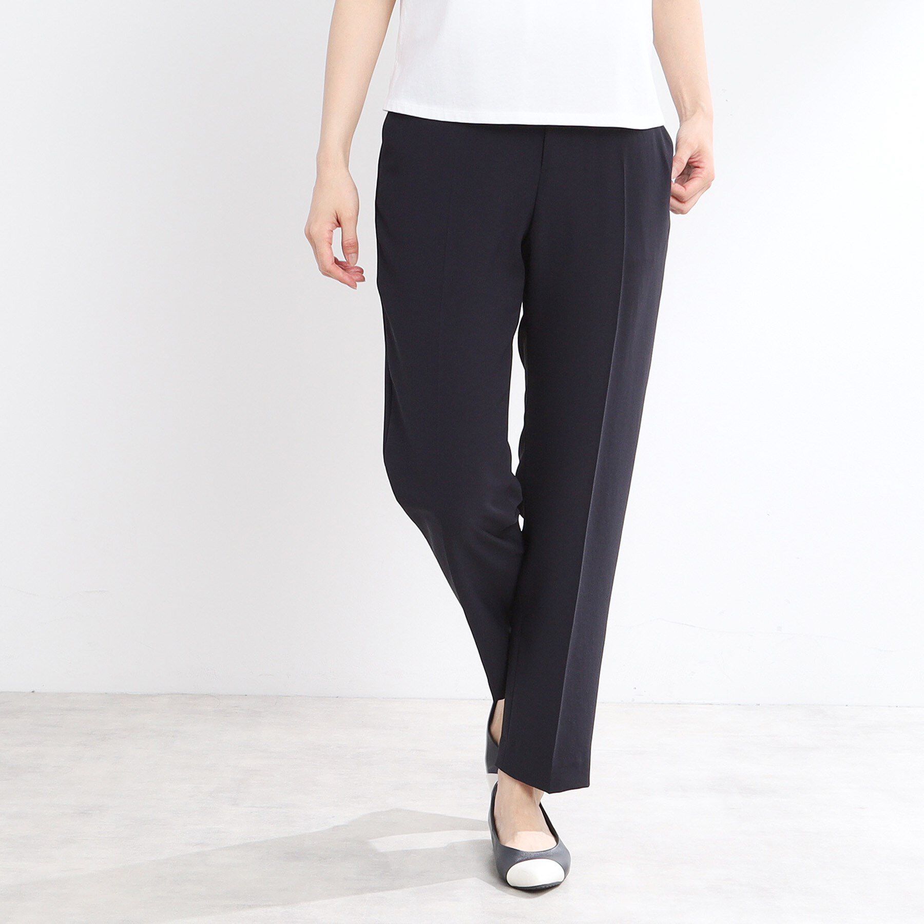 Reflect「【洗える／セットアップ可／通勤におすすめ】ライティストレッチパンツ」|その他|ネイビー(094)