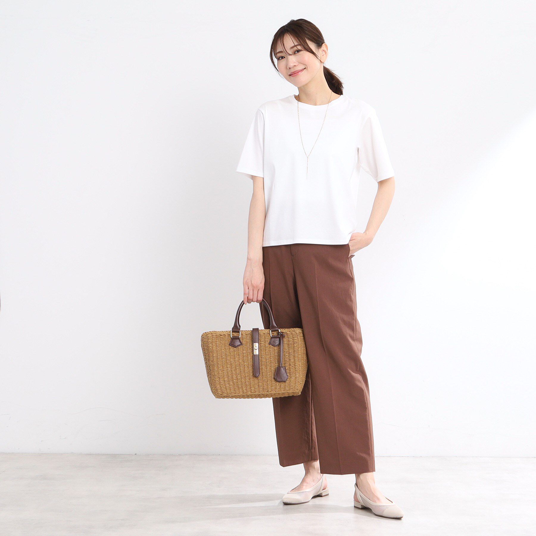 Reflect「【夏SALE／UVカット／接触冷感／マシンウォッシュ可能】ベーシックジャージTシャツ」|Tシャツ・カットソー|