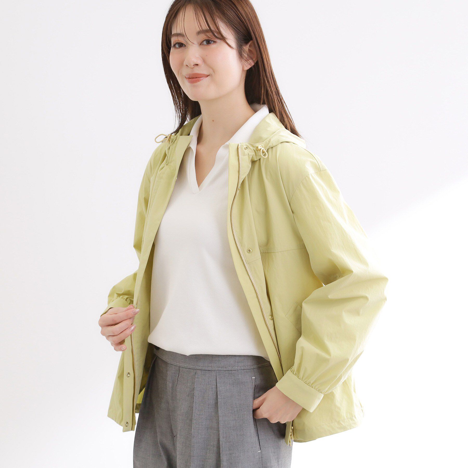 Reflect「フード付きマウンテンパーカー」|ブルゾン・スタジャン|