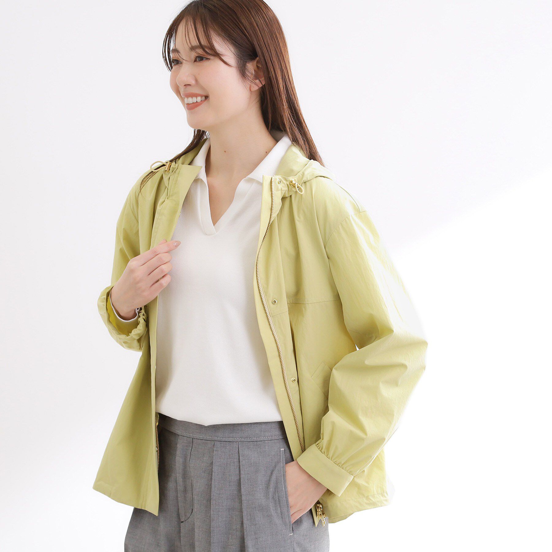 Reflect「フード付きマウンテンパーカー」|ブルゾン・スタジャン|