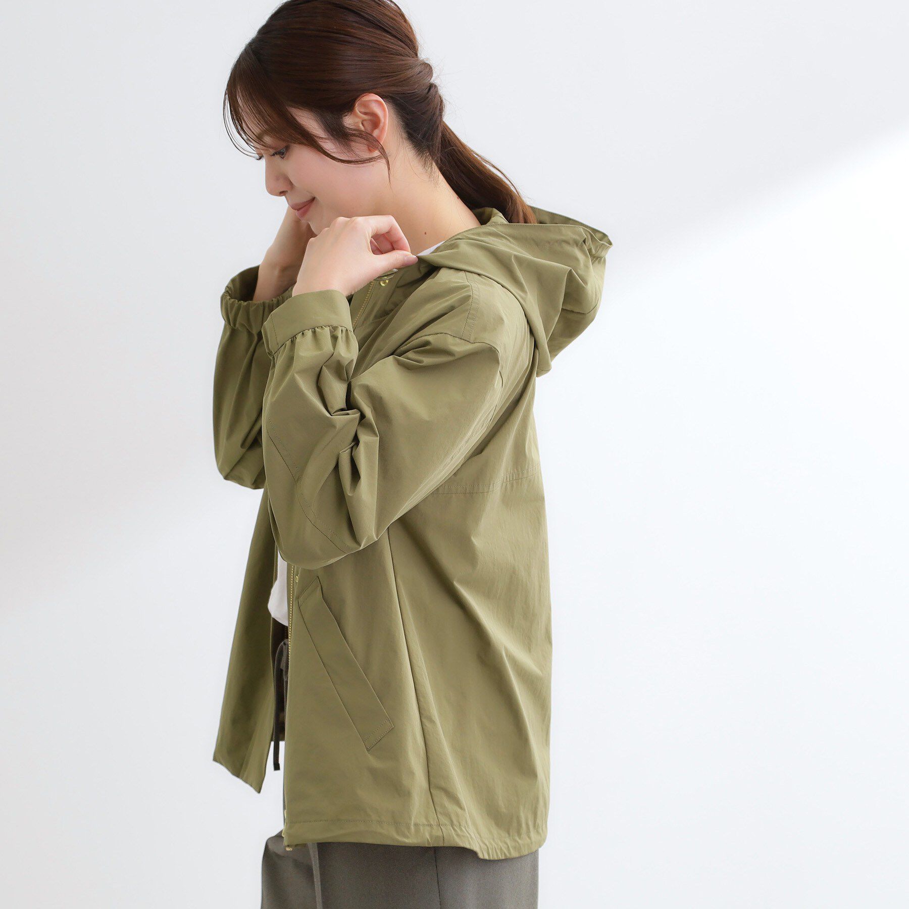 Reflect「フード付きマウンテンパーカー」|ブルゾン・スタジャン|