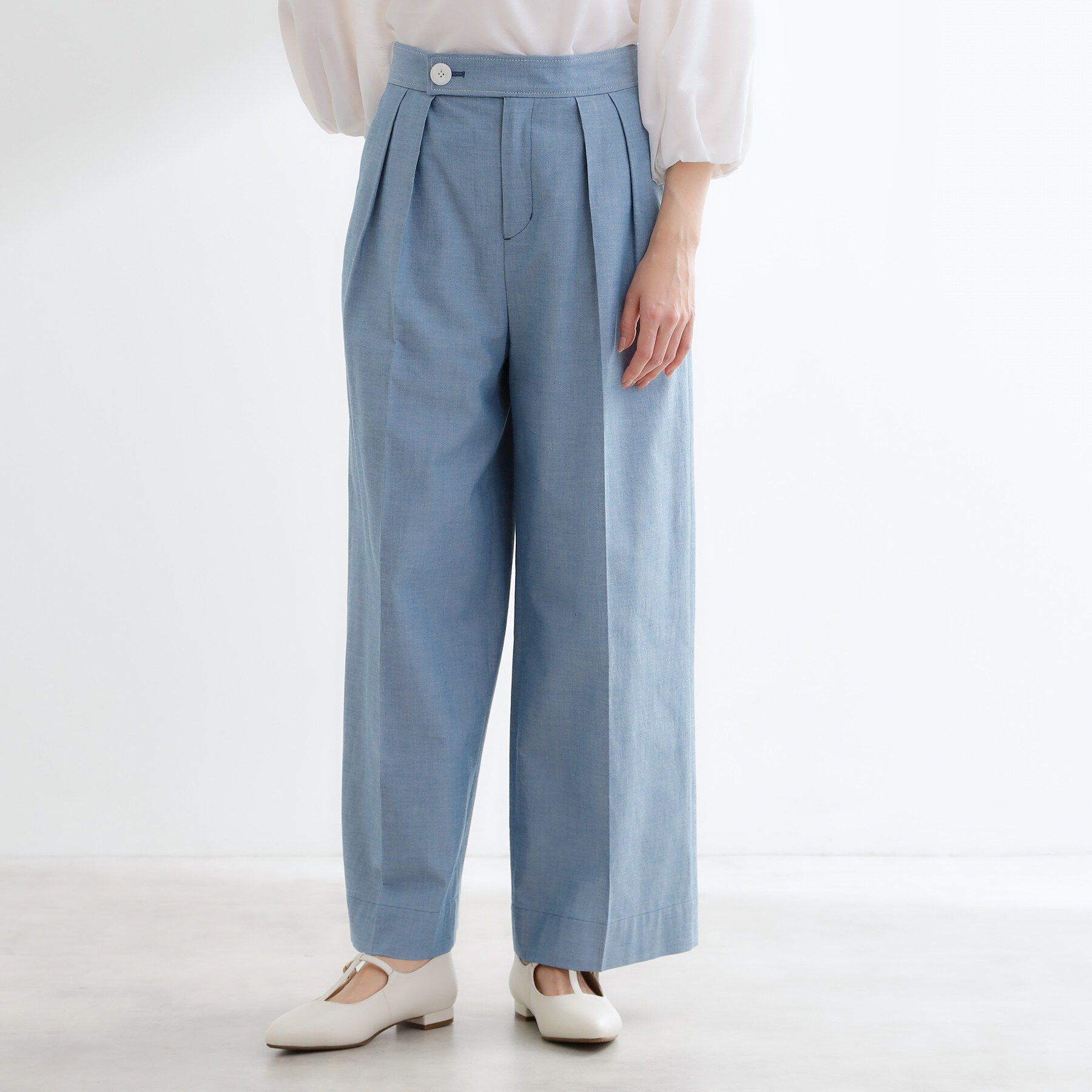 Reflect「ダンガリーワイドパンツ」|その他|