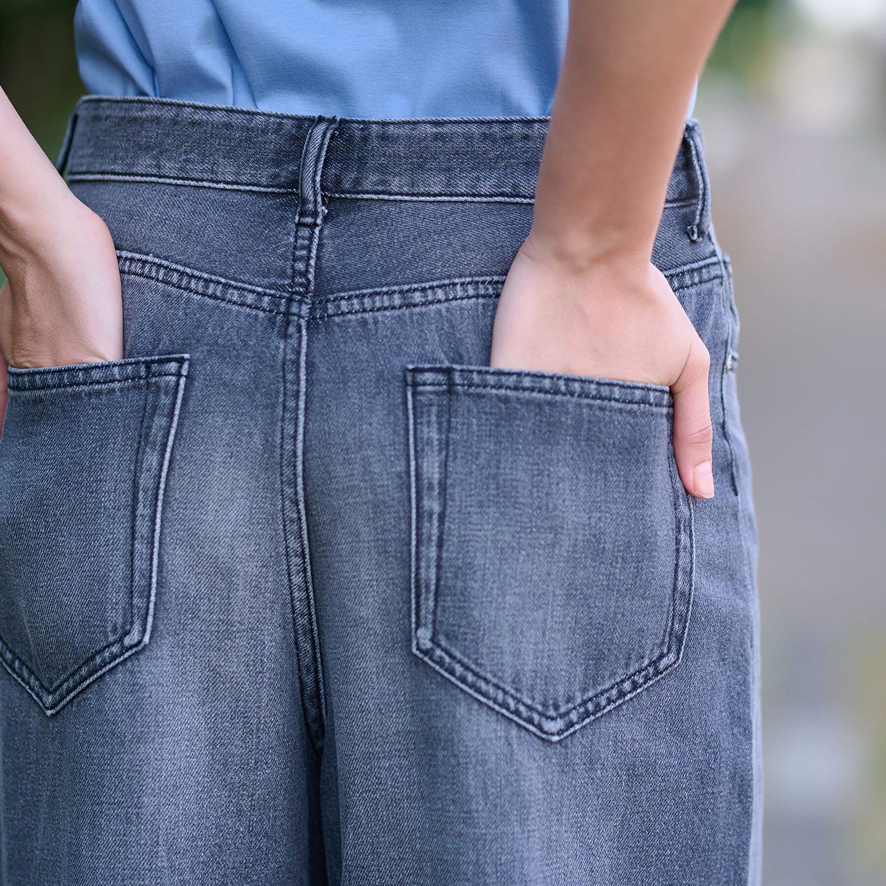 DRESSTERIOR「【大人百花モデル美香さん着用/CLASSY.12月号/otonaMUSE11月号掲載】ヴィンテージ加」|デニム|