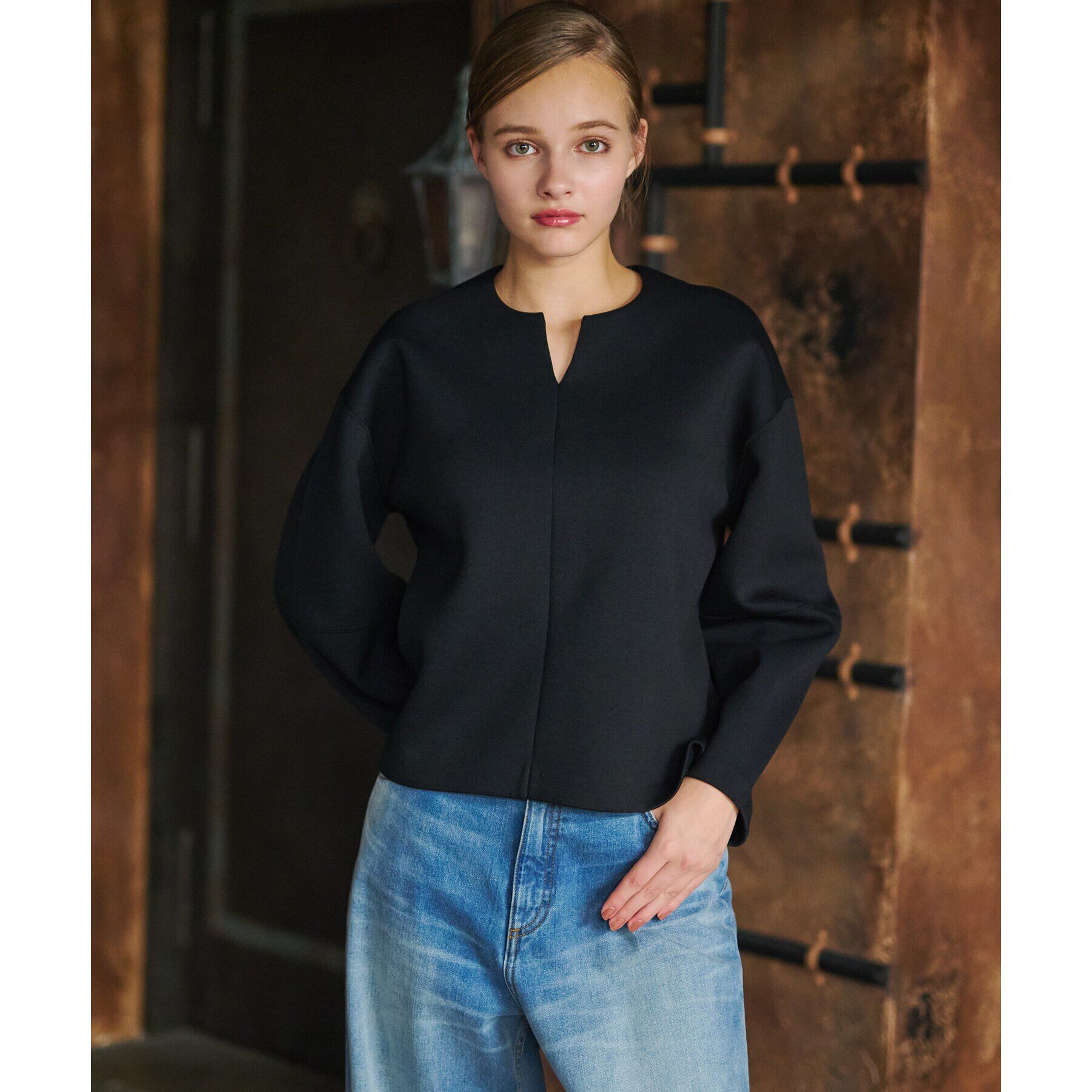 DRESSTERIOR「ダンボールニットプルオーバー」|Tシャツ・カットソー|