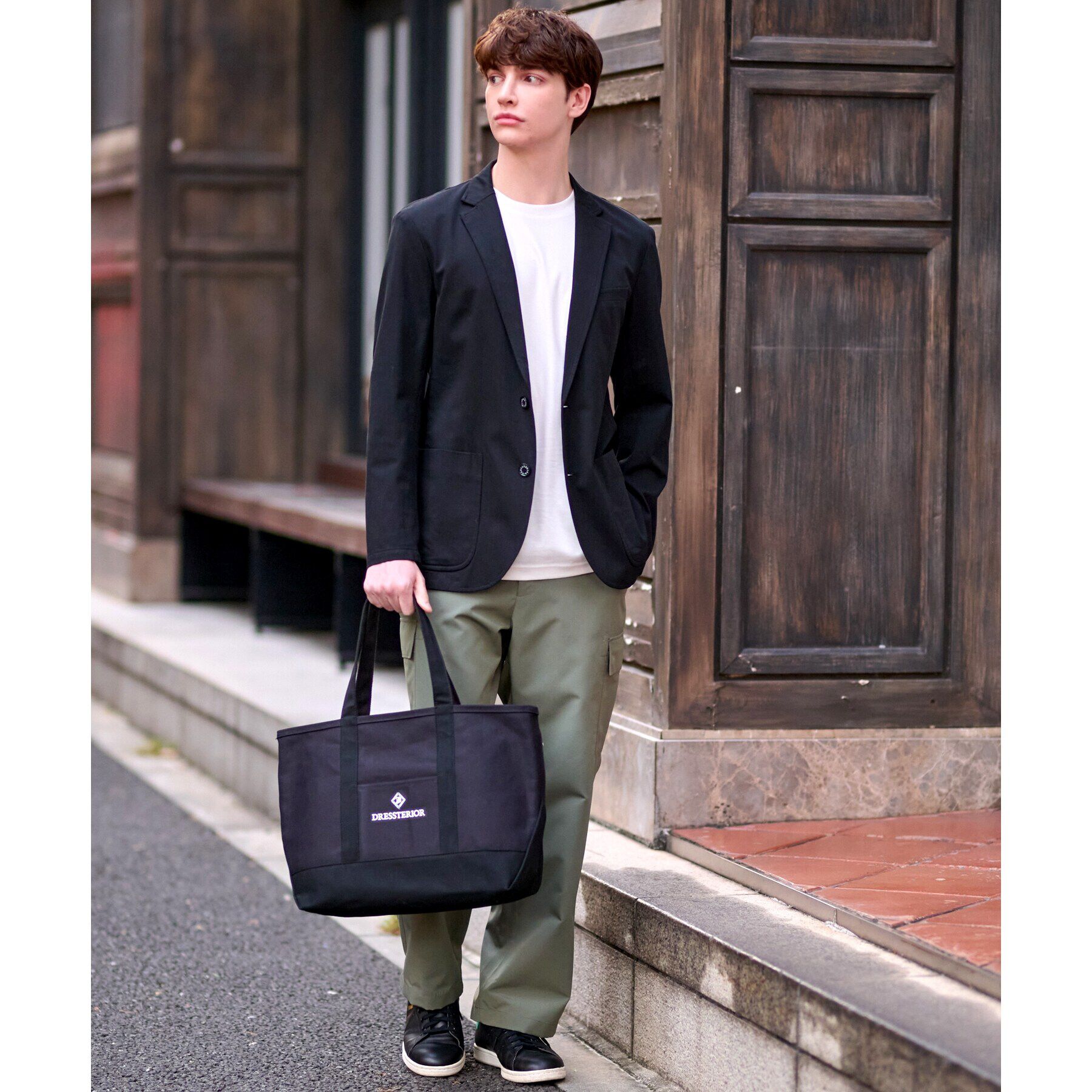 DRESSTERIOR「【洗える/セットアップ可】ドライトリコット ジャケット」|テーラードジャケット|