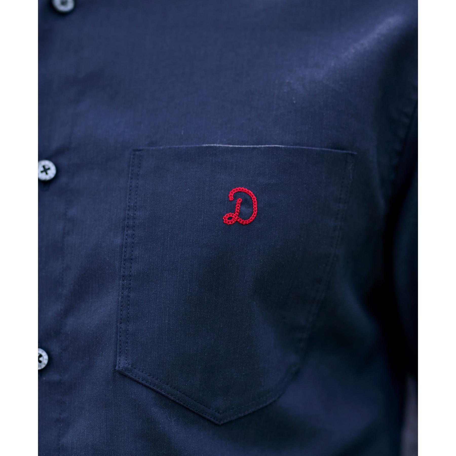 DRESSTERIOR「リネン混スリークオーターシャツ」|シャツ・ブラウス|