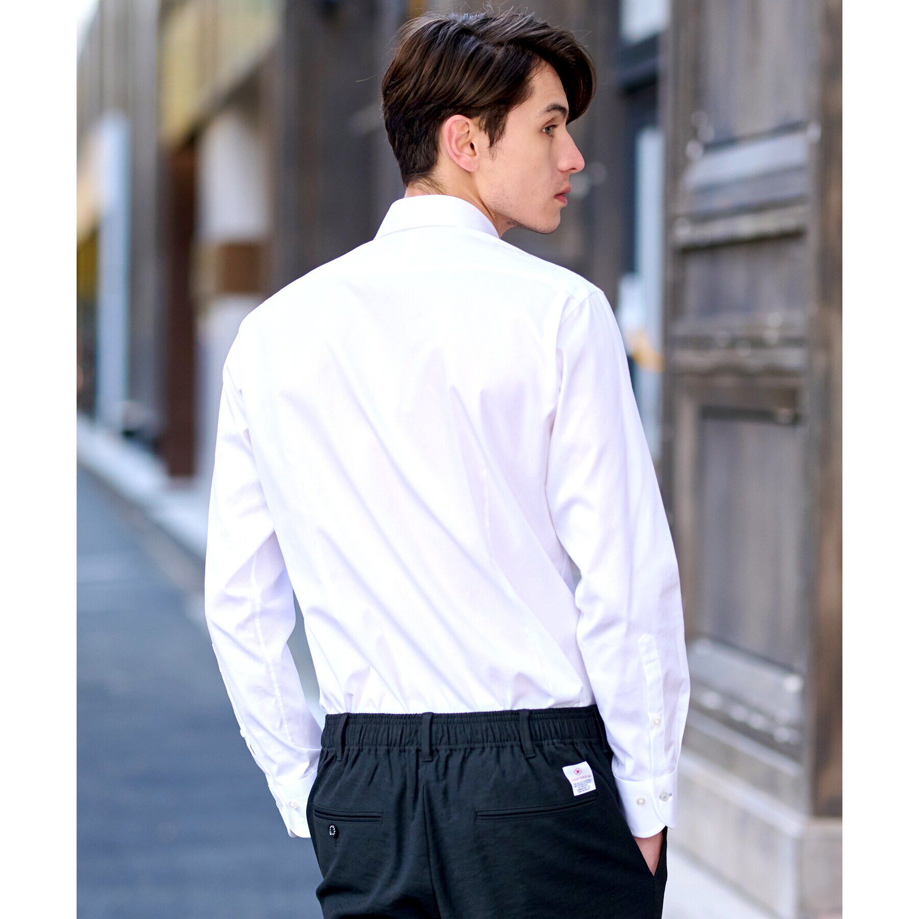 DRESSTERIOR「ワイドカラードレスシャツ」|シャツ・ブラウス|