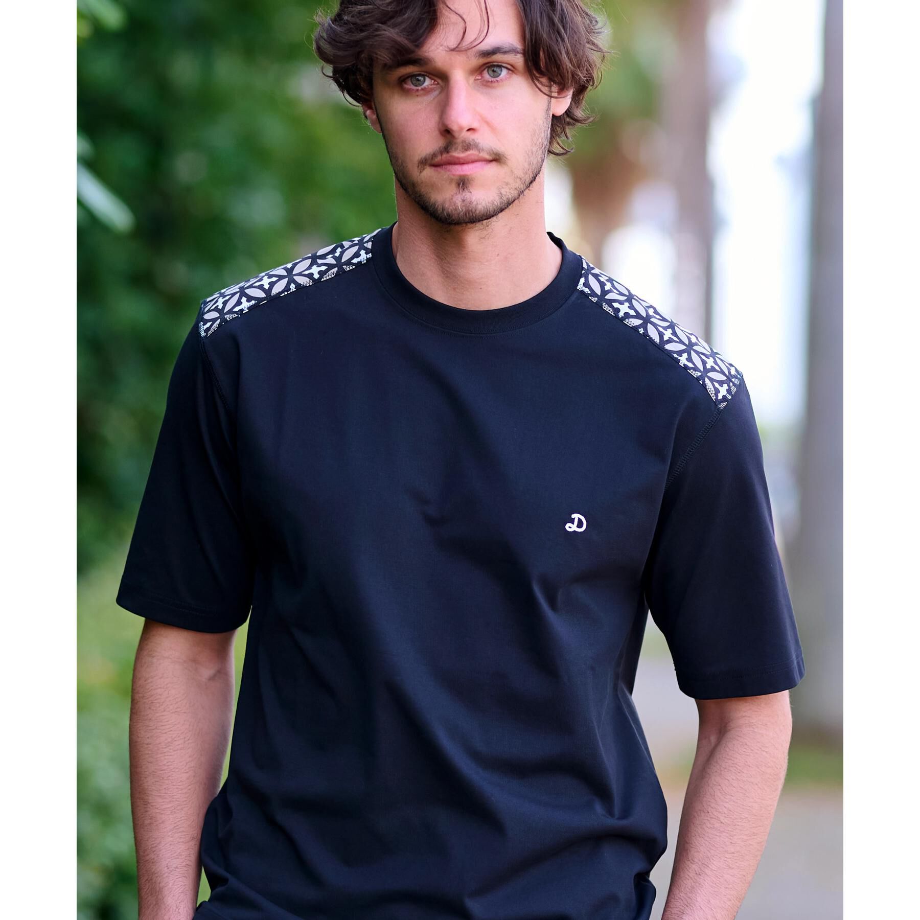 DRESSTERIOR「【接触冷感/UVカット】BACK BREEZE TECH ハーフスリーブTシャツ」|Tシャツ・カットソー|