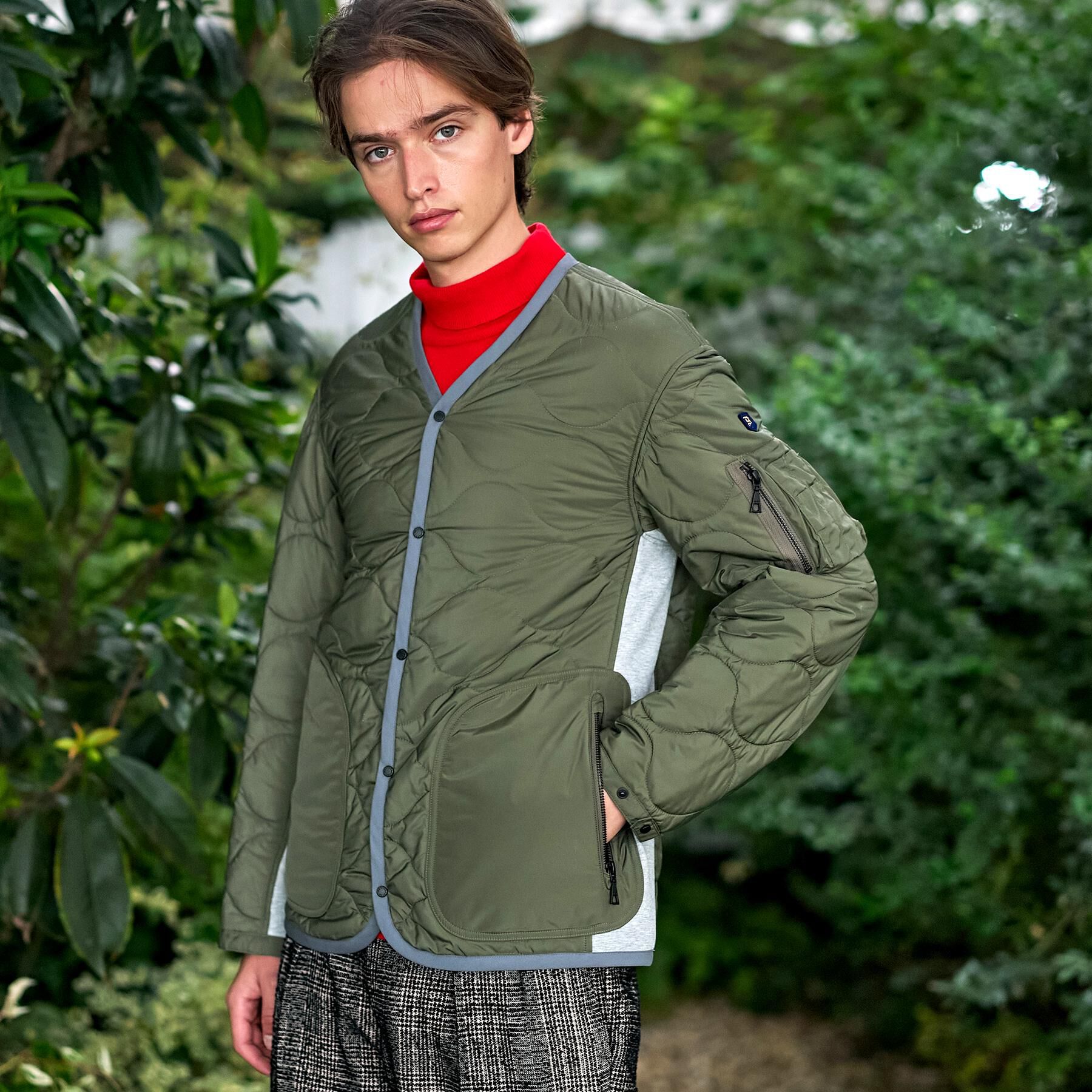 DRESSTERIOR「キルティング ライナージャケット」|ダウン|