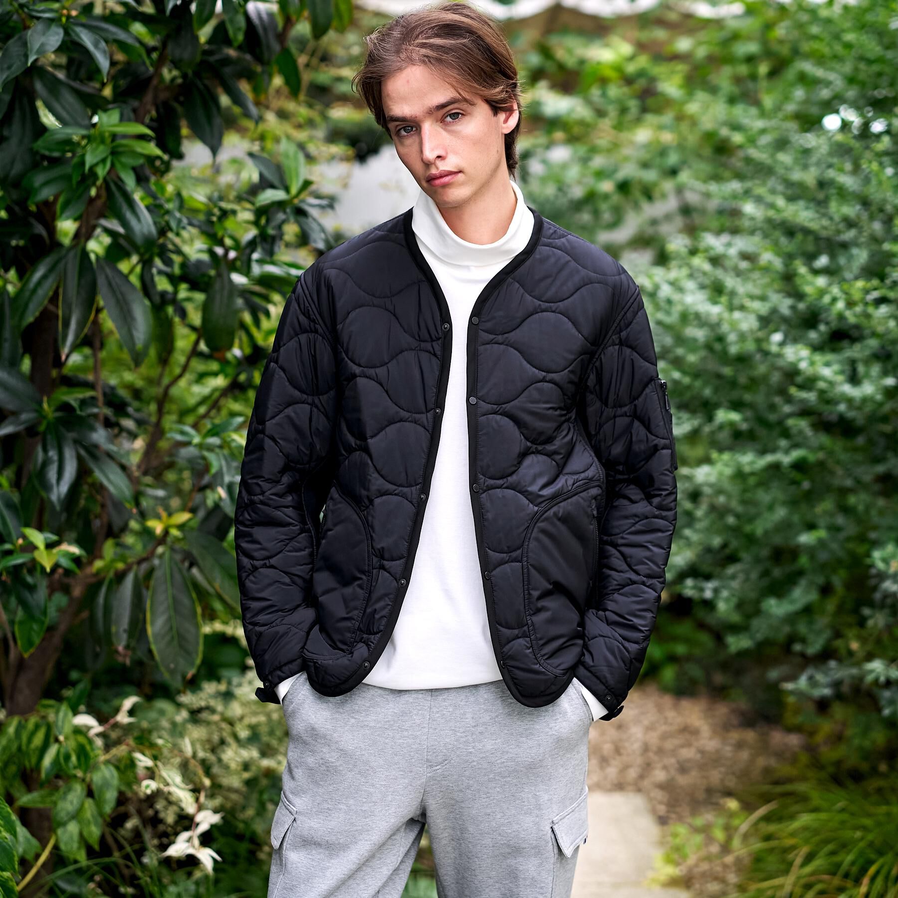 DRESSTERIOR「キルティング ライナージャケット」|ダウン|