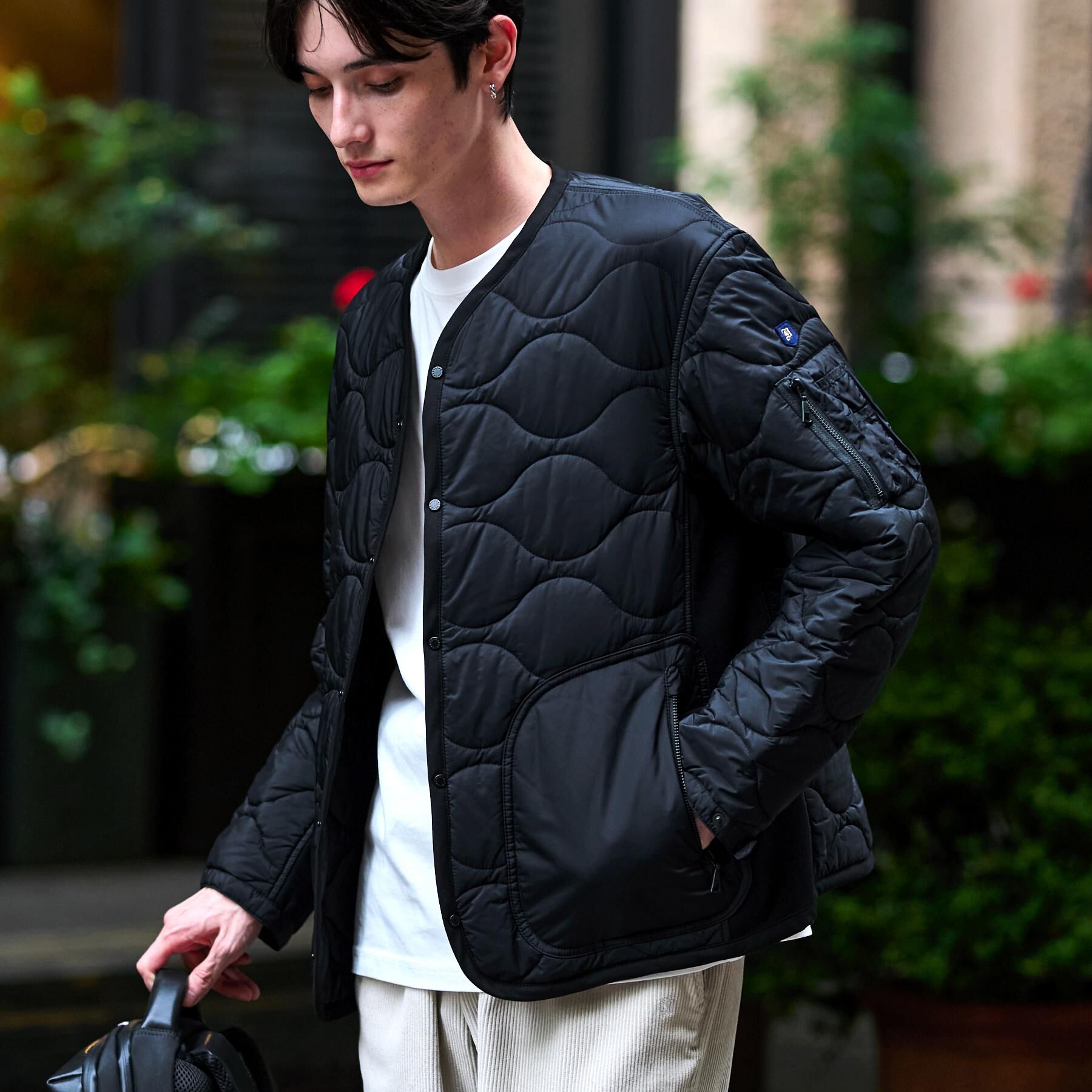 DRESSTERIOR「キルティング ライナージャケット」|ダウン|