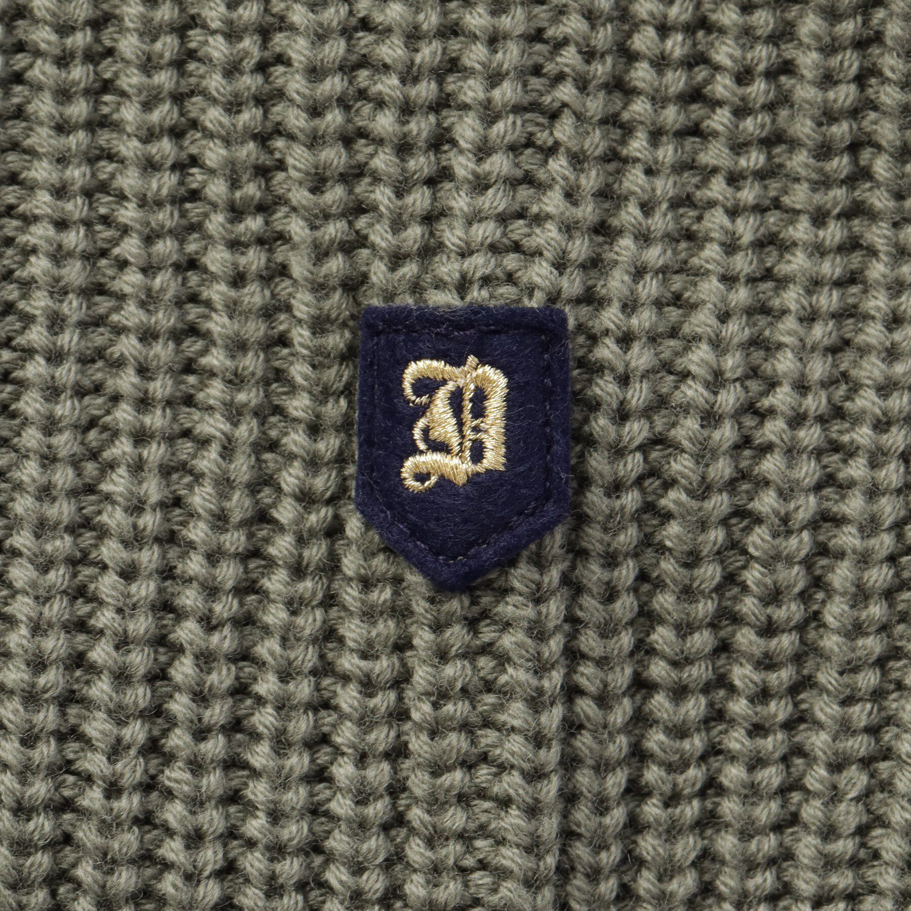 DRESSTERIOR「ミリタリーニットジャケット」|カーディガン|