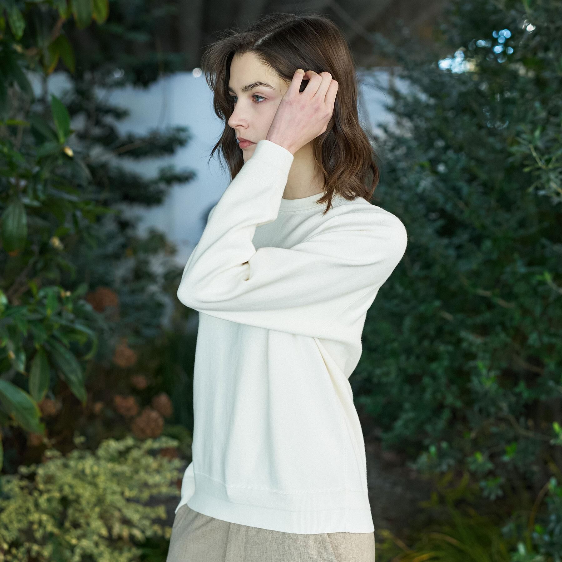 DRESSTERIOR「ウォッシャブルコットンカシミヤニット」|ニット・セーター|