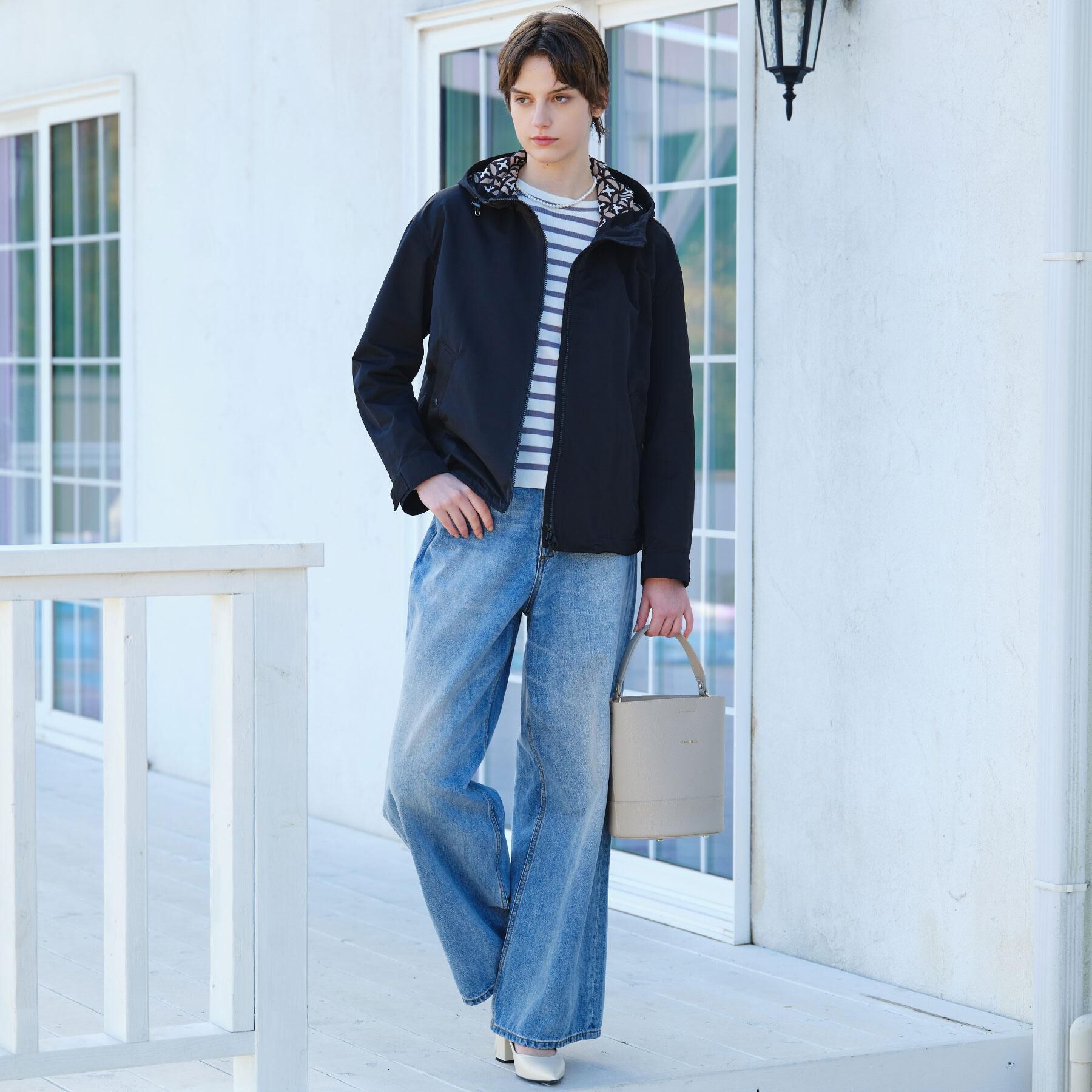 DRESSTERIOR「【撥水素材】レインマウンテンパーカー」|ブルゾン・スタジャン|