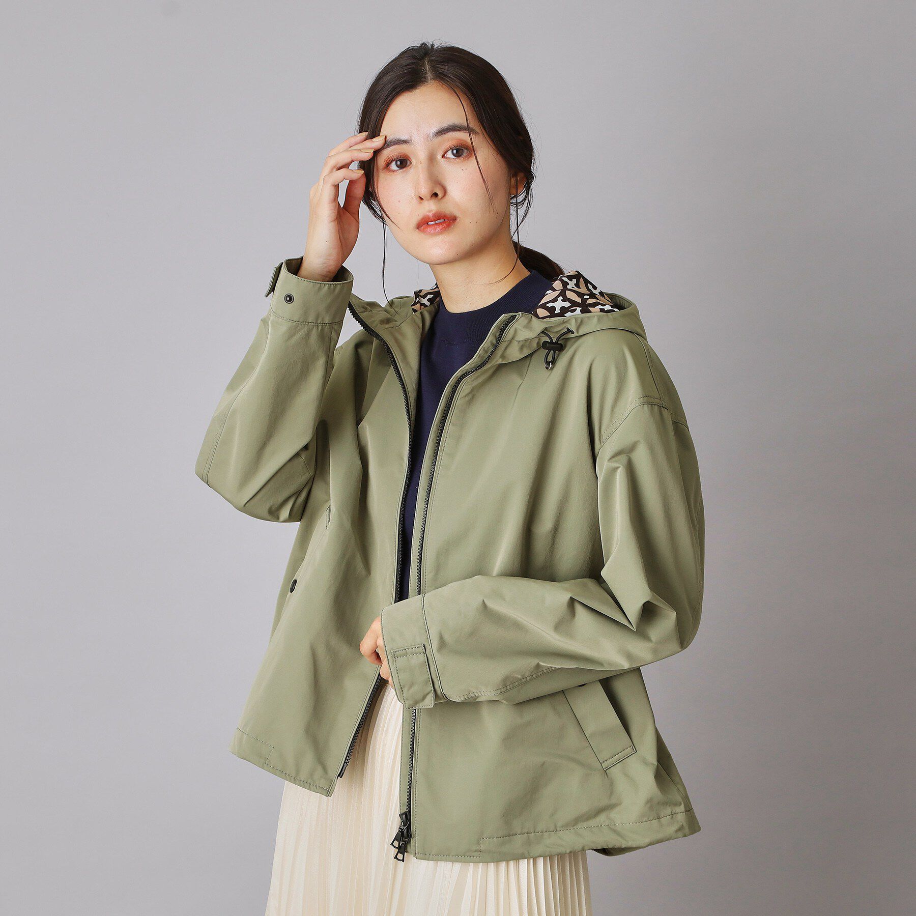 DRESSTERIOR「【撥水素材】レインマウンテンパーカー」|ブルゾン・スタジャン|