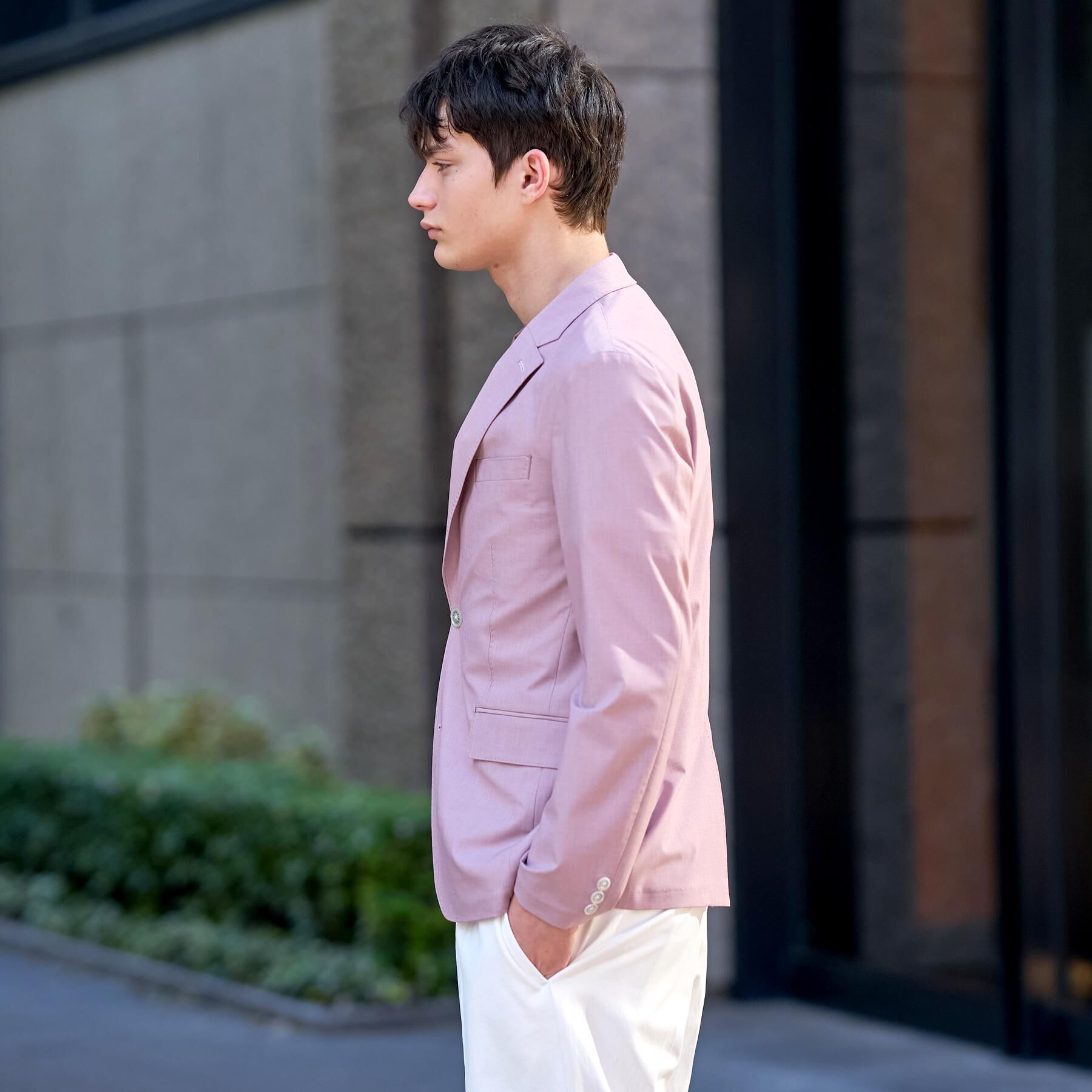 DRESSTERIOR「【セットアップ可】CARREMAN ストレッチジャケット」|テーラードジャケット|