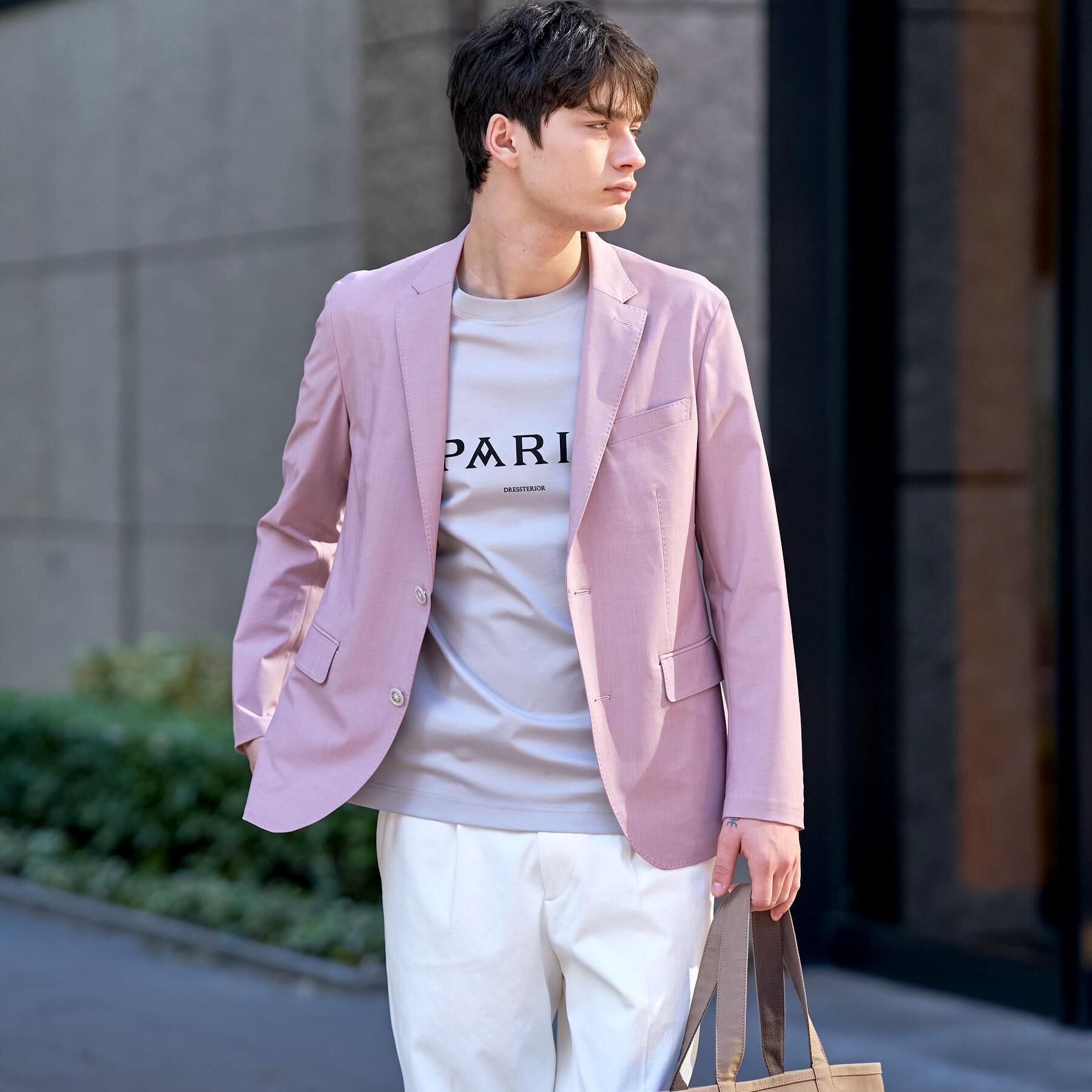 DRESSTERIOR「【セットアップ可】CARREMAN ストレッチジャケット」|テーラードジャケット|