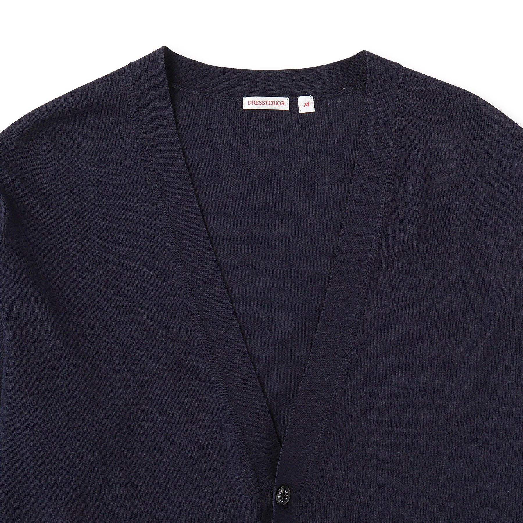 DRESSTERIOR「コットンシルク ニットカーディガン」|カーディガン|