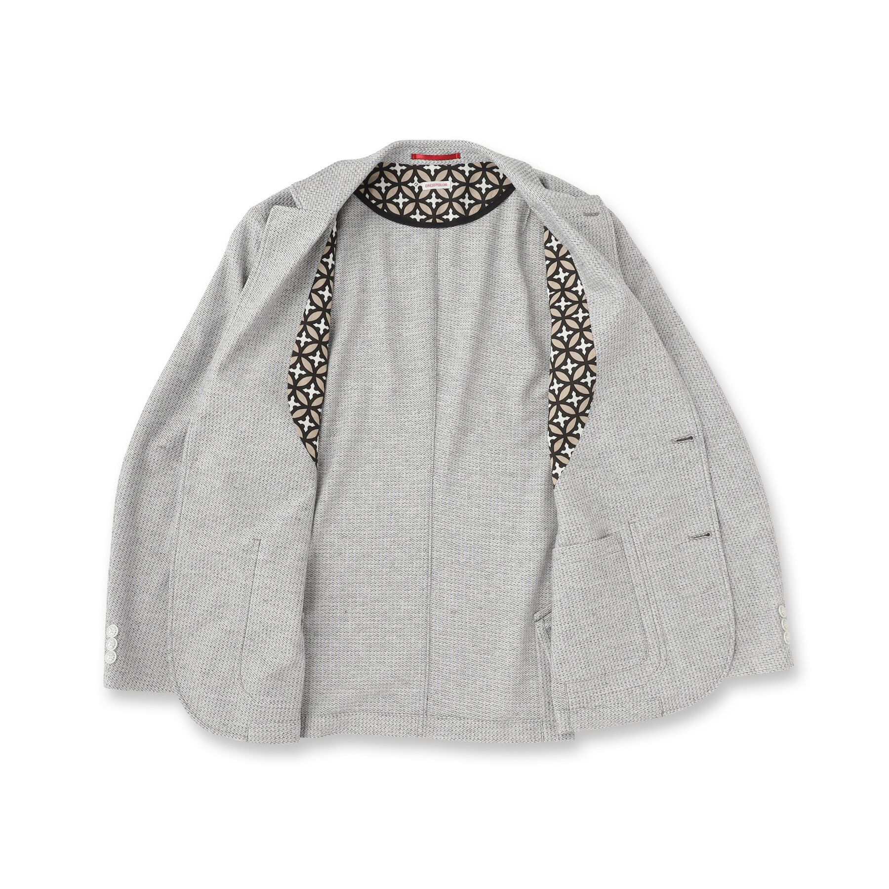 DRESSTERIOR「鹿の子 コンフォータブルジャケット」|テーラードジャケット|