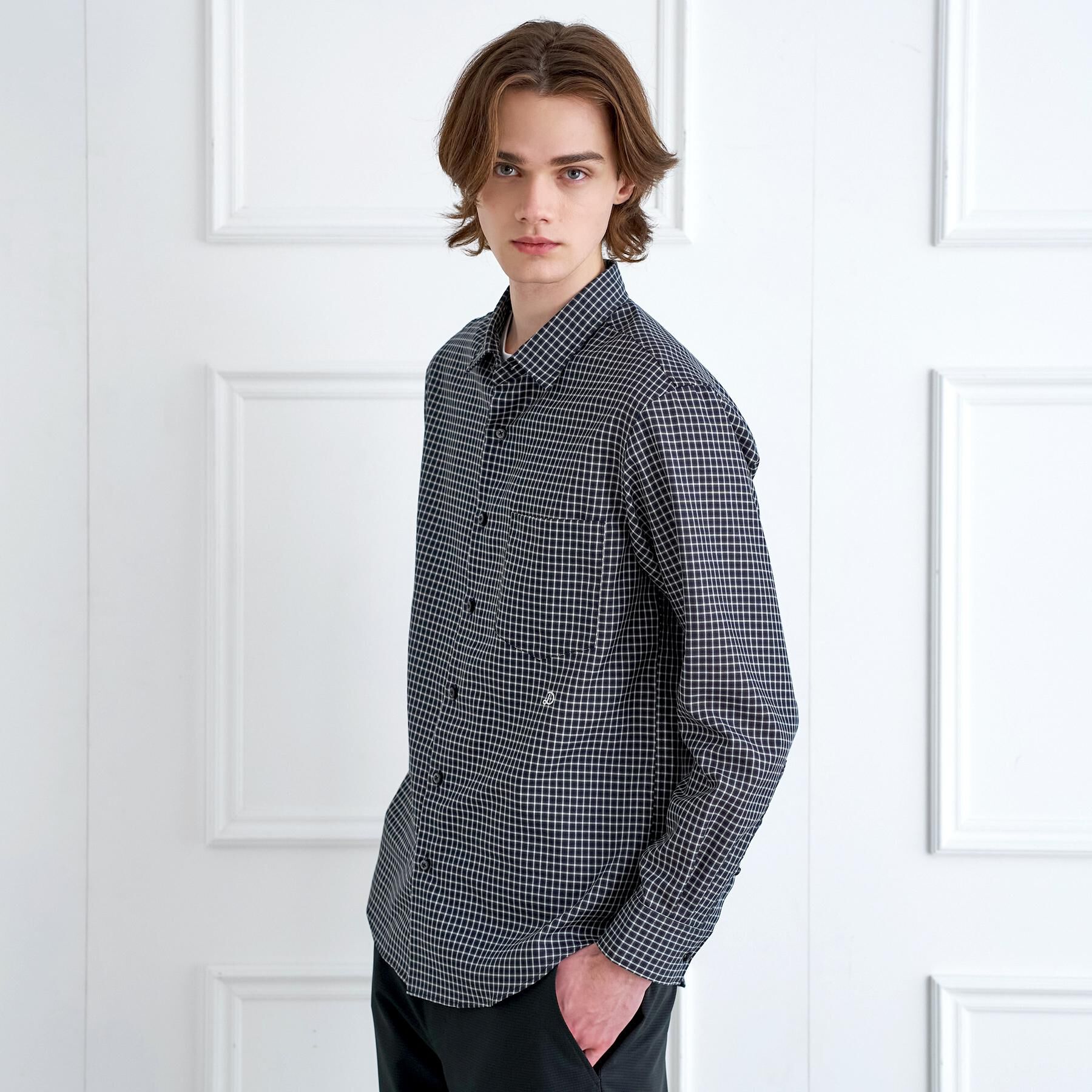 DRESSTERIOR「ミニチェックシャツ」|シャツ・ブラウス|