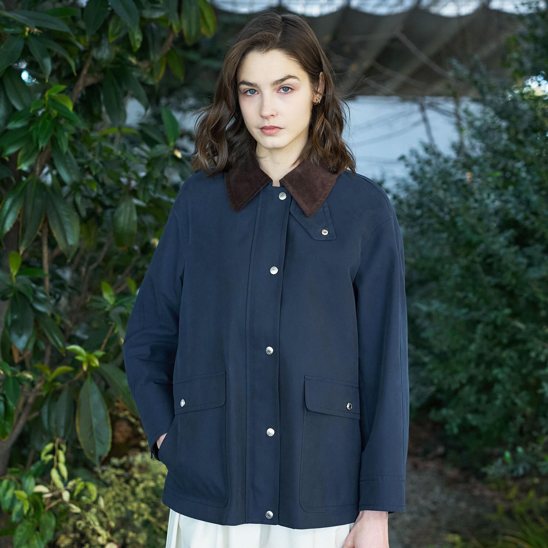 DRESSTERIOR「コットンポリエステルハンティングブルゾン」|ブルゾン・スタジャン|