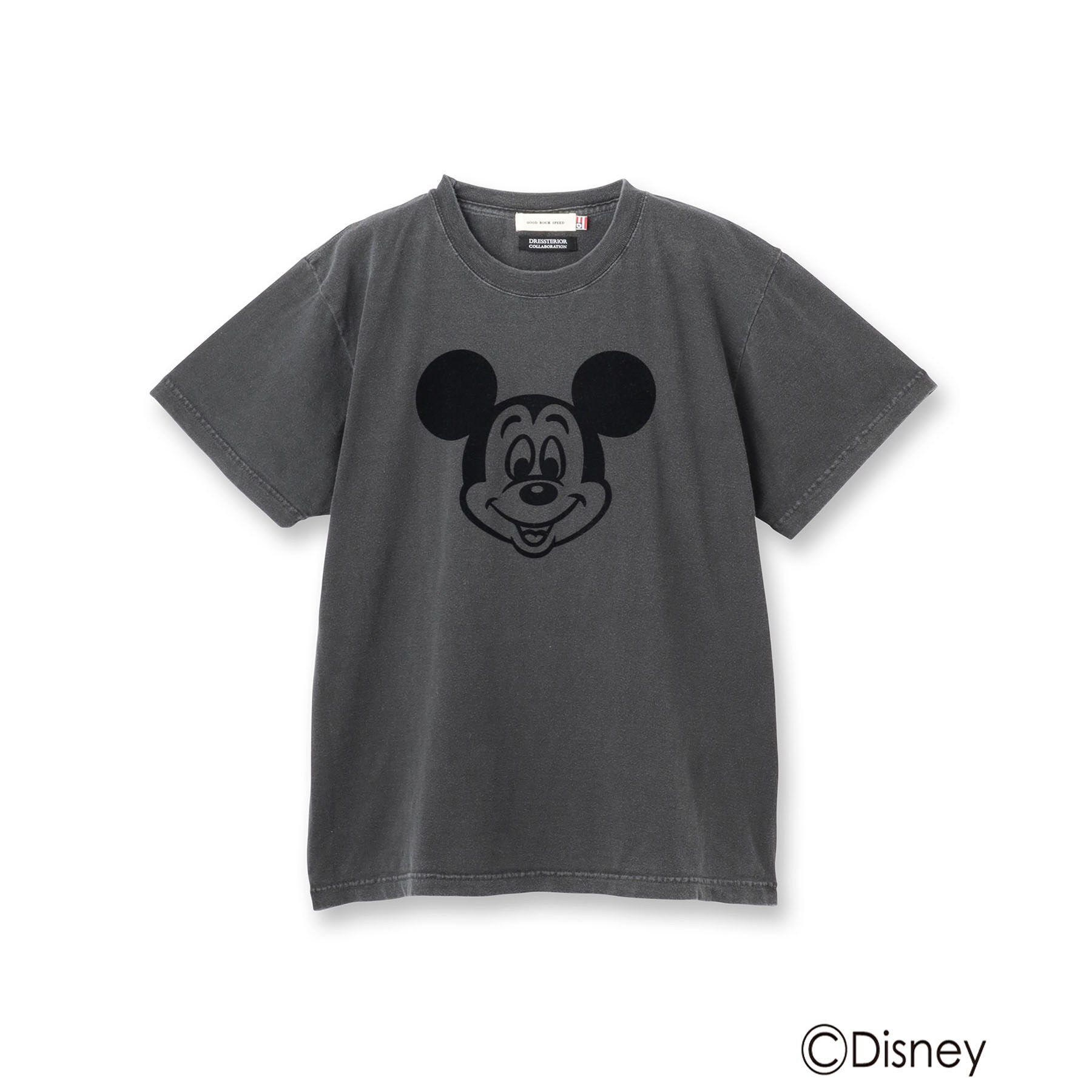 DRESSTERIOR「GOOD ROCK SPEED（グッドロックスピード）【別注】ミッキーTシャツ」|Tシャツ・カットソー|ブラック(019)