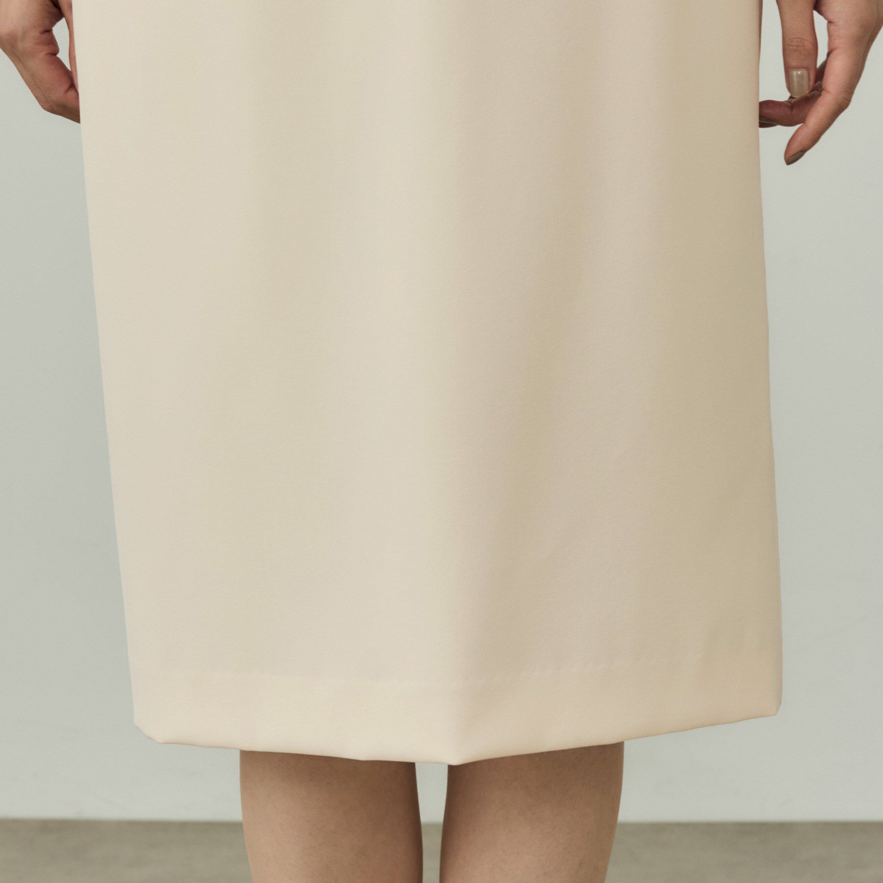 INDIVI「【洗える／UVケア】ストレッチ ストレートスカート」|スカート|