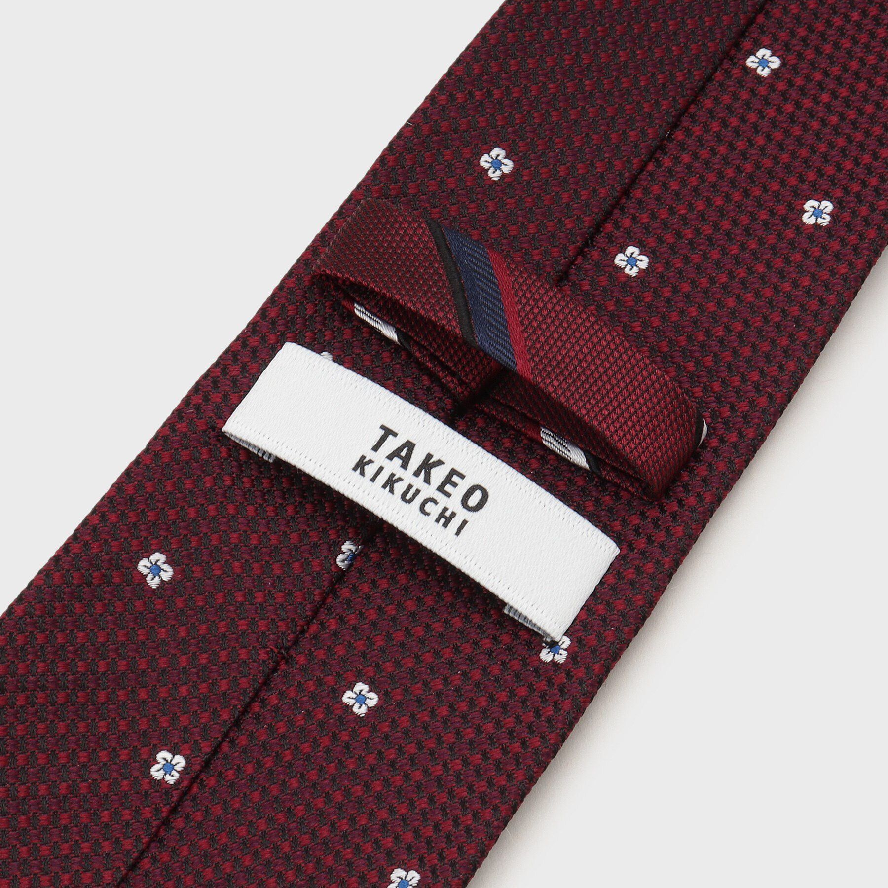 TAKEO KIKUCHI「フラワードットネクタイ＆タイバー カラーBOXセット」|ネクタイ・蝶ネクタイ|