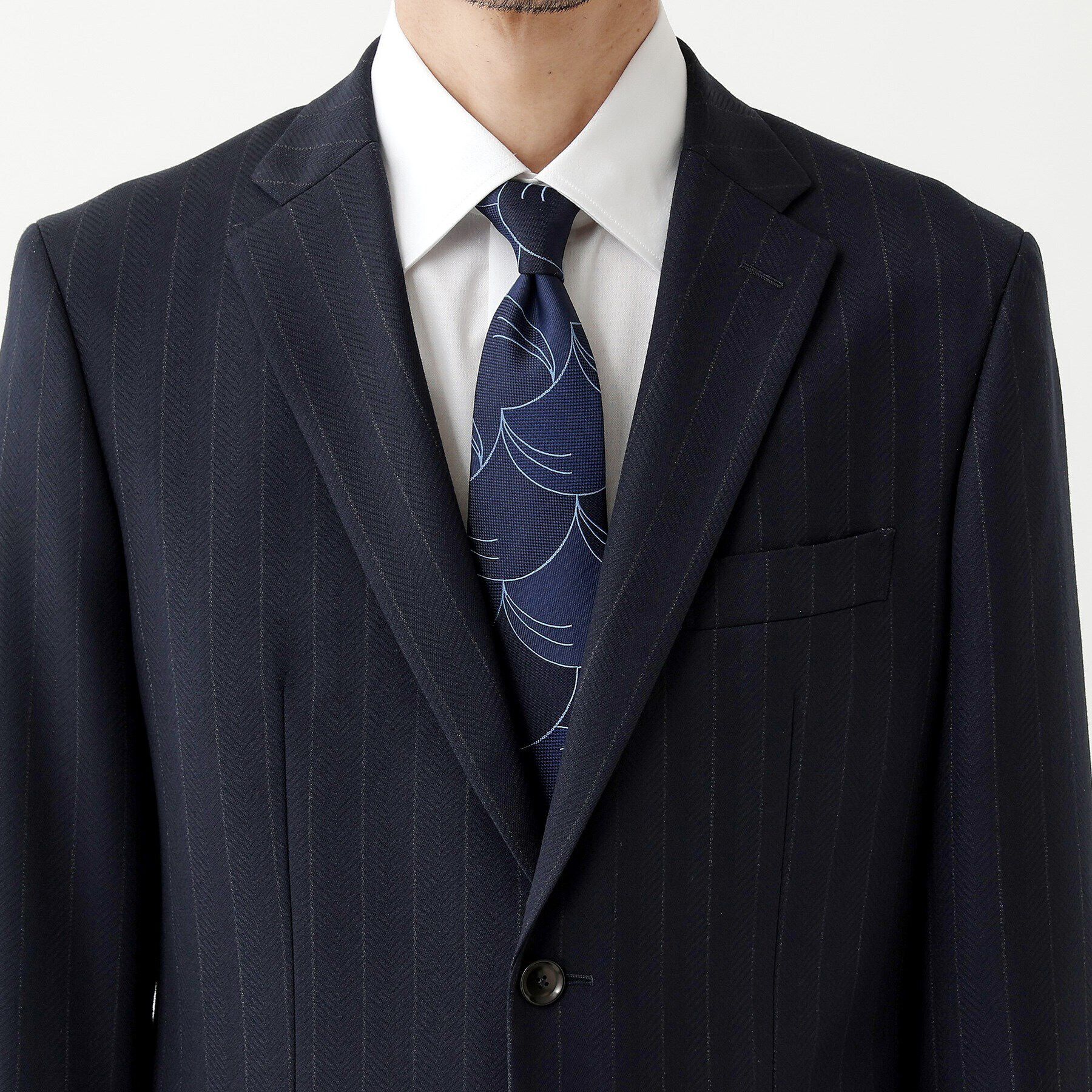 TAKEO KIKUCHI「【THE FLAGSHIP】矢絣 ストライプ スーツ」|スーツ|