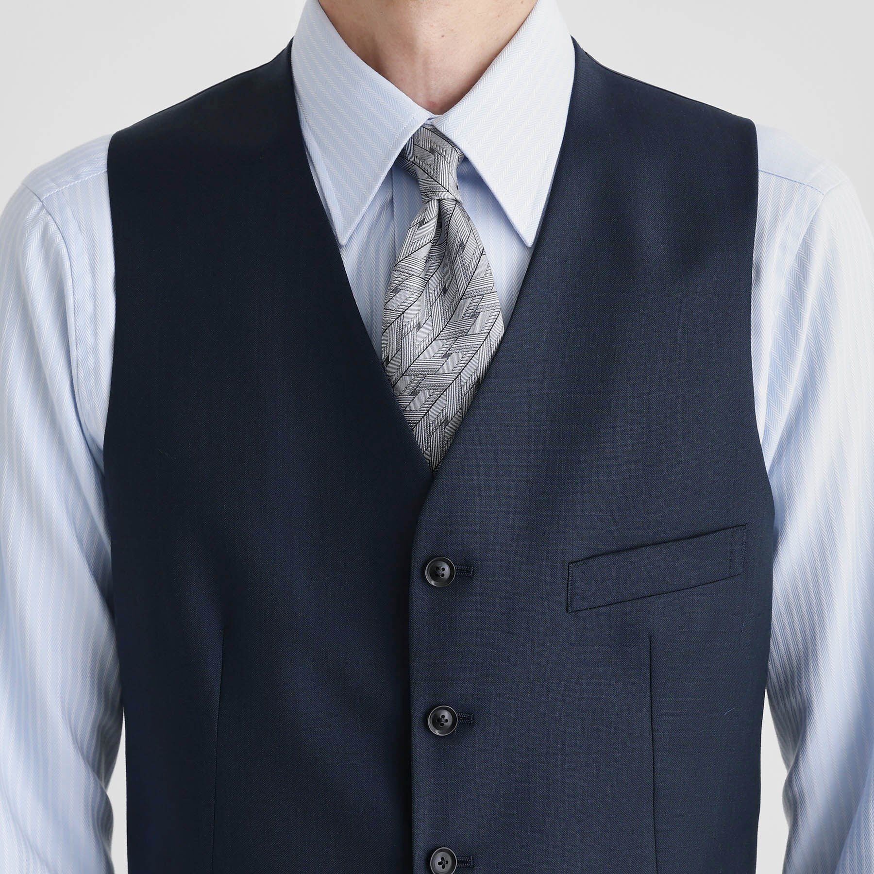 TAKEO KIKUCHI「ドーメル サージ ベスト」|スーツ|