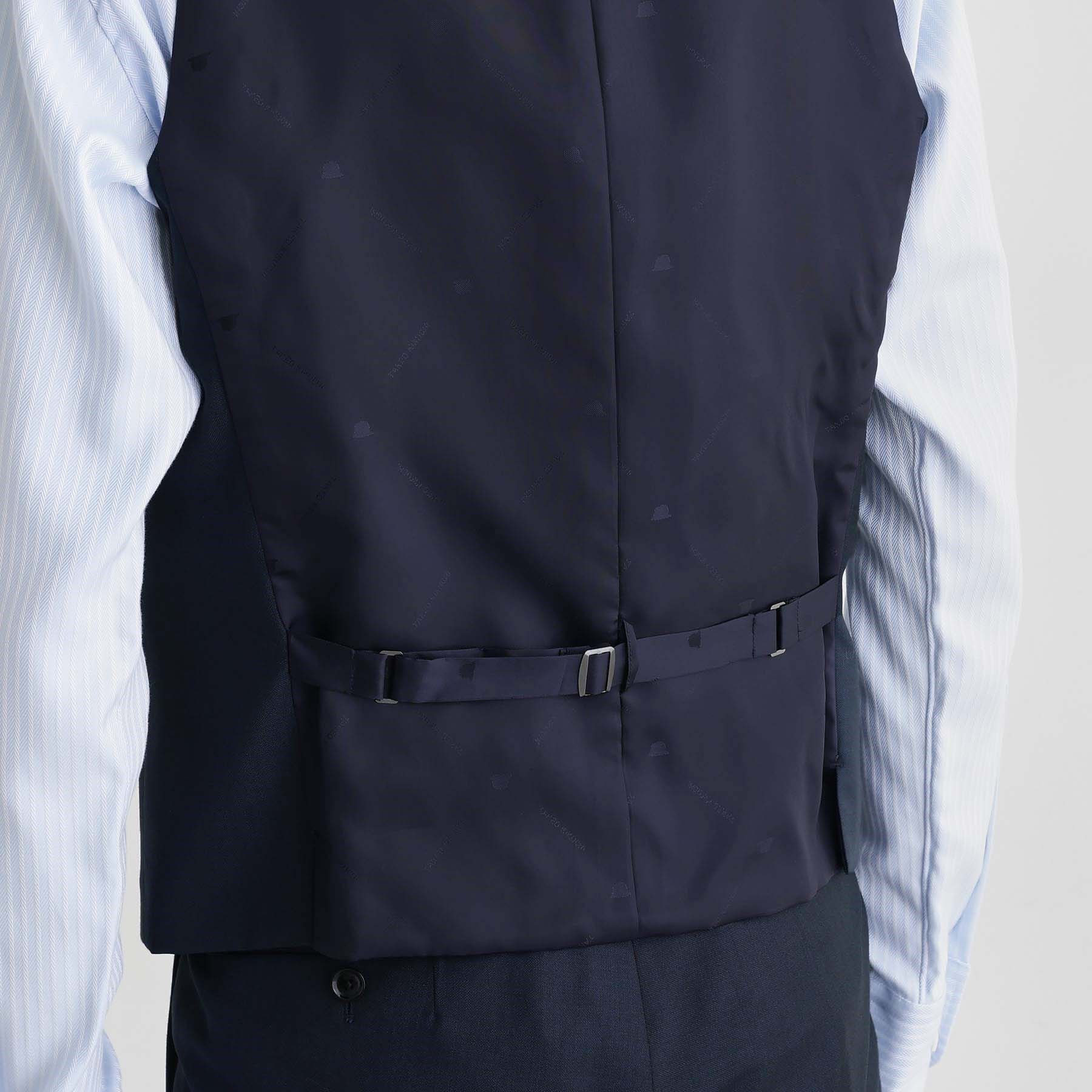 TAKEO KIKUCHI「ドーメル サージ ベスト」|スーツ|