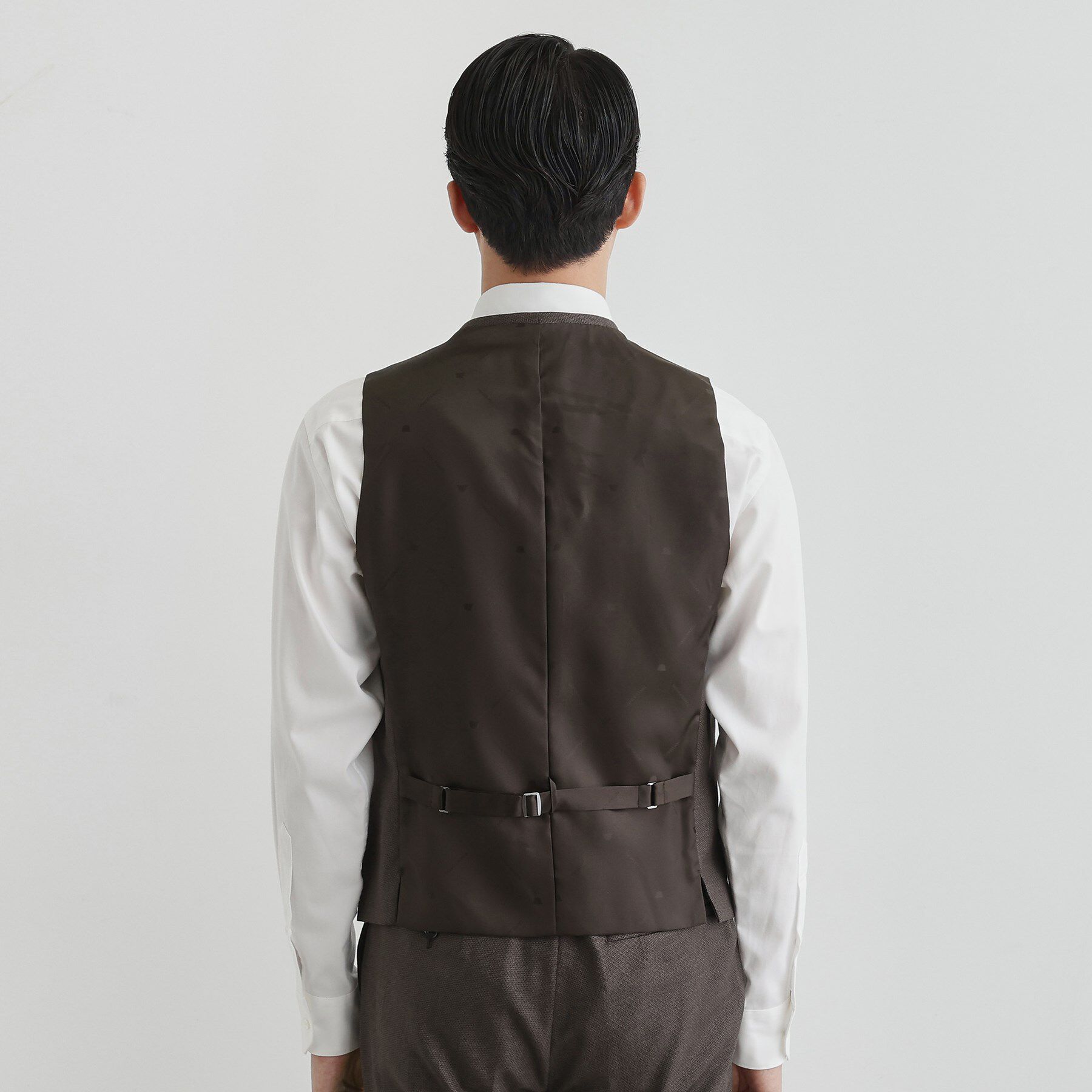 TAKEO KIKUCHI「鱗紋 ベスト」|スーツ|