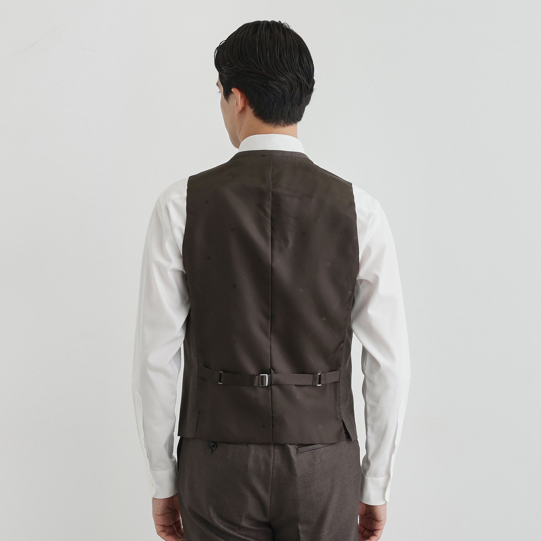 TAKEO KIKUCHI「鱗紋 ベスト」|スーツ|