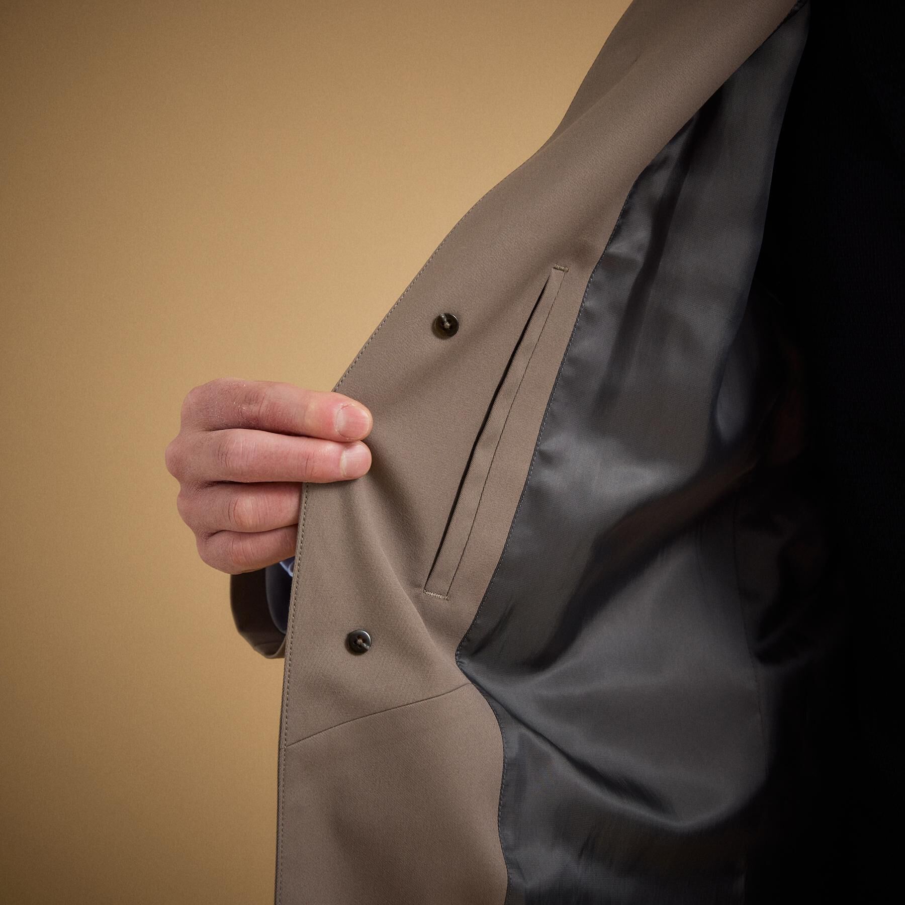 TAKEO KIKUCHI「撥水ツイル スタンドカラー コート」|その他|